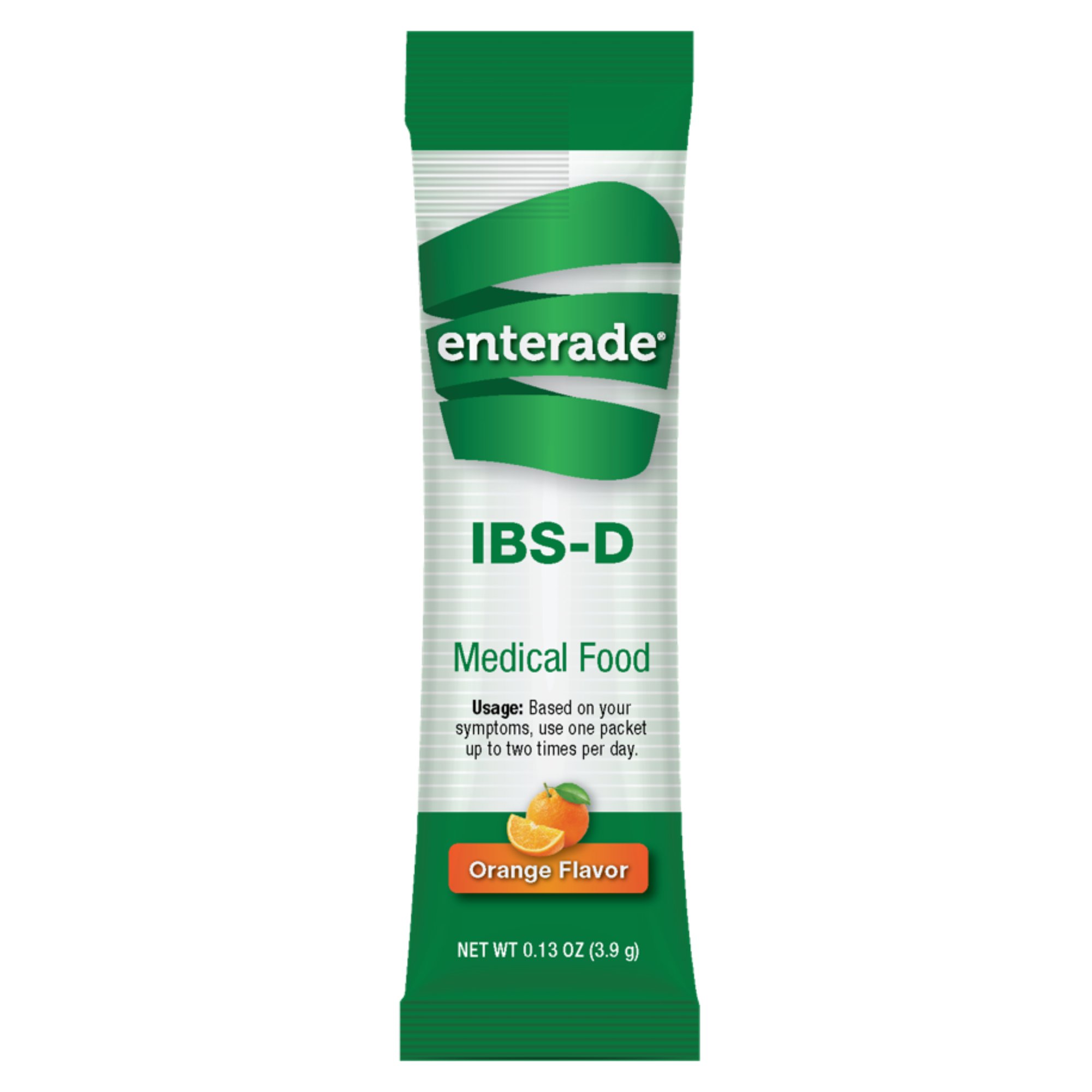 AmiLyfe Bioscience LLC 40850052516015 - enterade® IBS-D Dietary Support Medical Food, Orange, Single Serve Packets - 24/Case