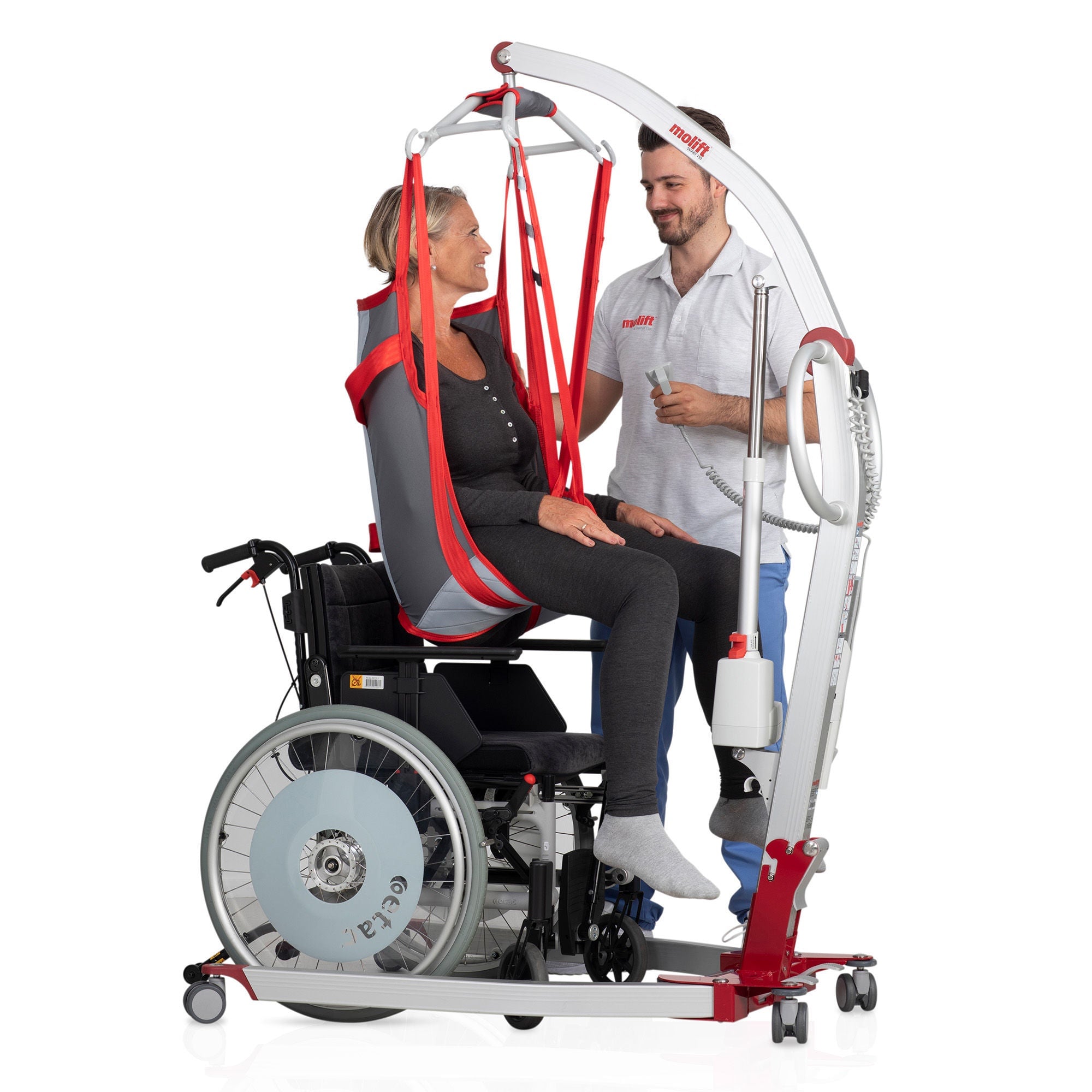 DT Davis Enterprises Ltd - N10200 Patient Lifter Molift® Smart 150 330 lbs. Weight Capacity Lithium Battery
