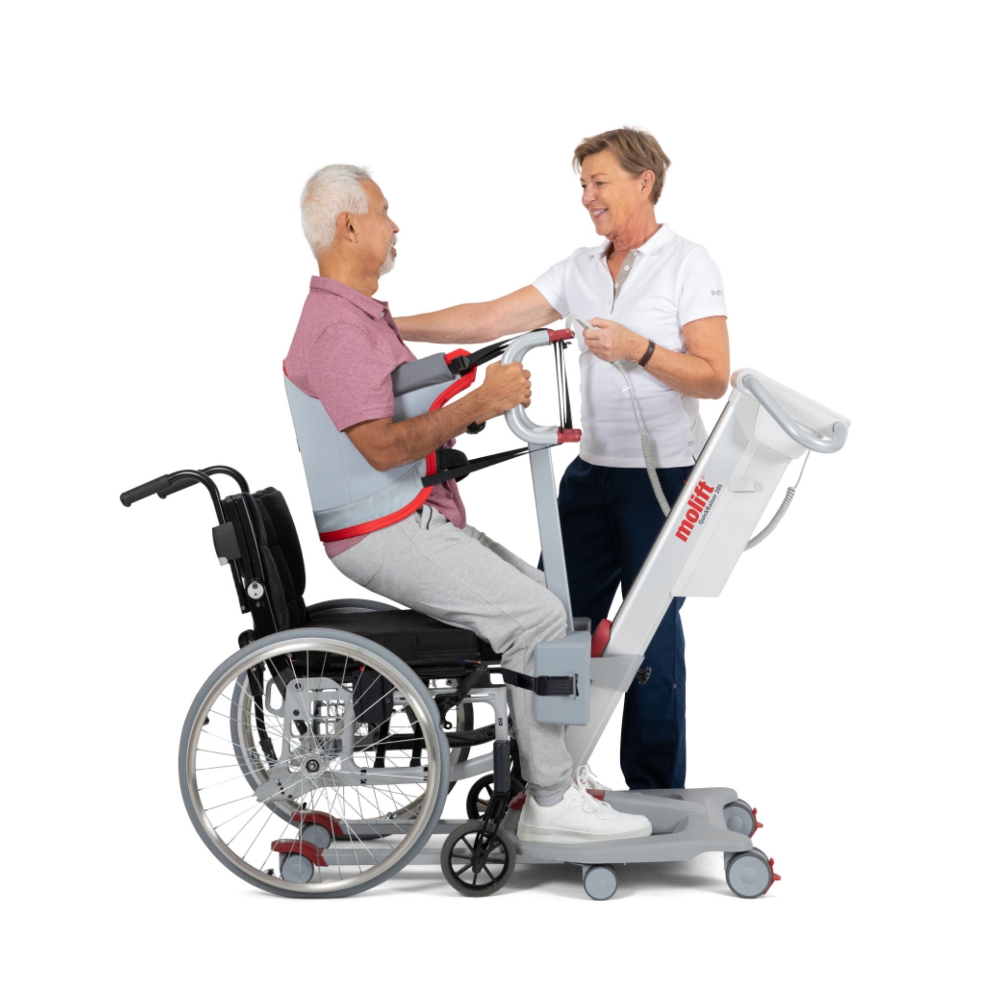 DT Davis Enterprises Ltd - N29100-00 Sit-To-Stand Lift Molift® Quick Raiser 205 450 lbs. Weight Capacity Battery Powered