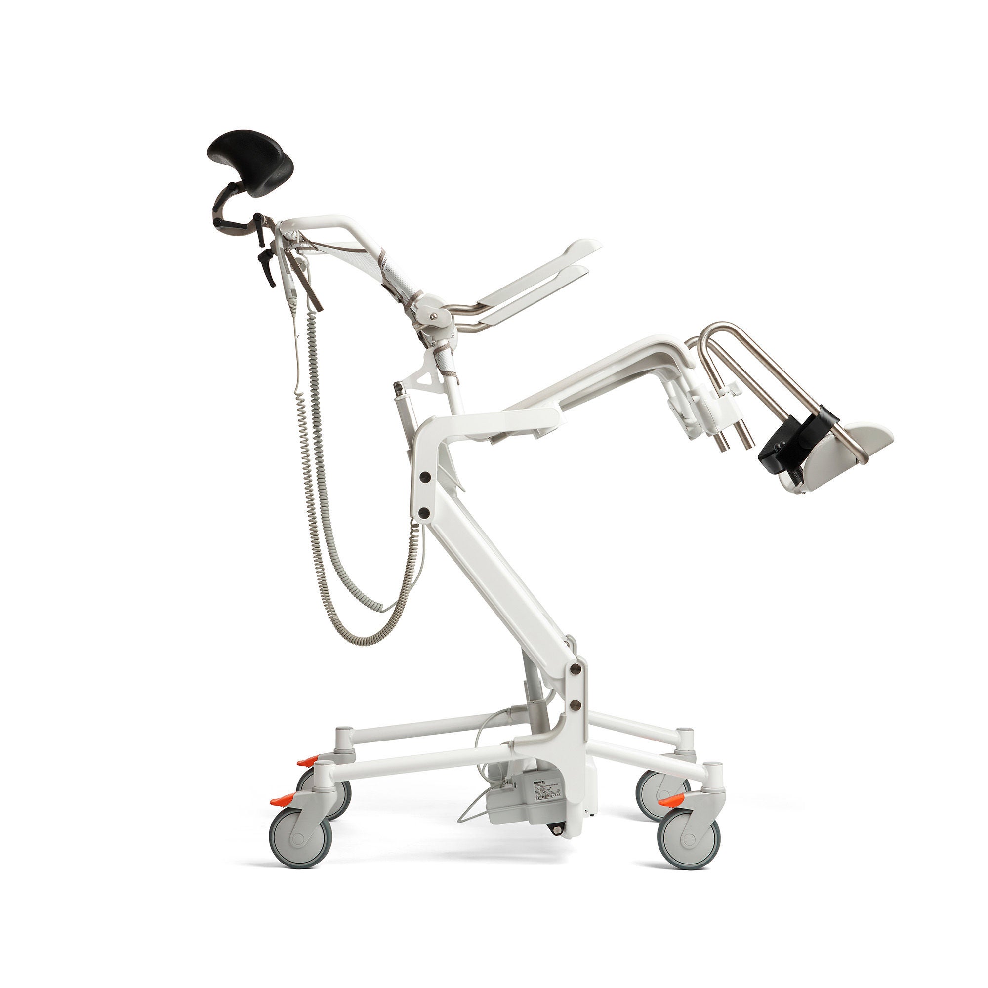 DT Davis Enterprises Ltd - 80229603 Commode / Shower Chair Alto Flip-Back Arms Steel Frame With Backrest 19-3/4 Inch Seat Width 350 lbs. Weight Capacity