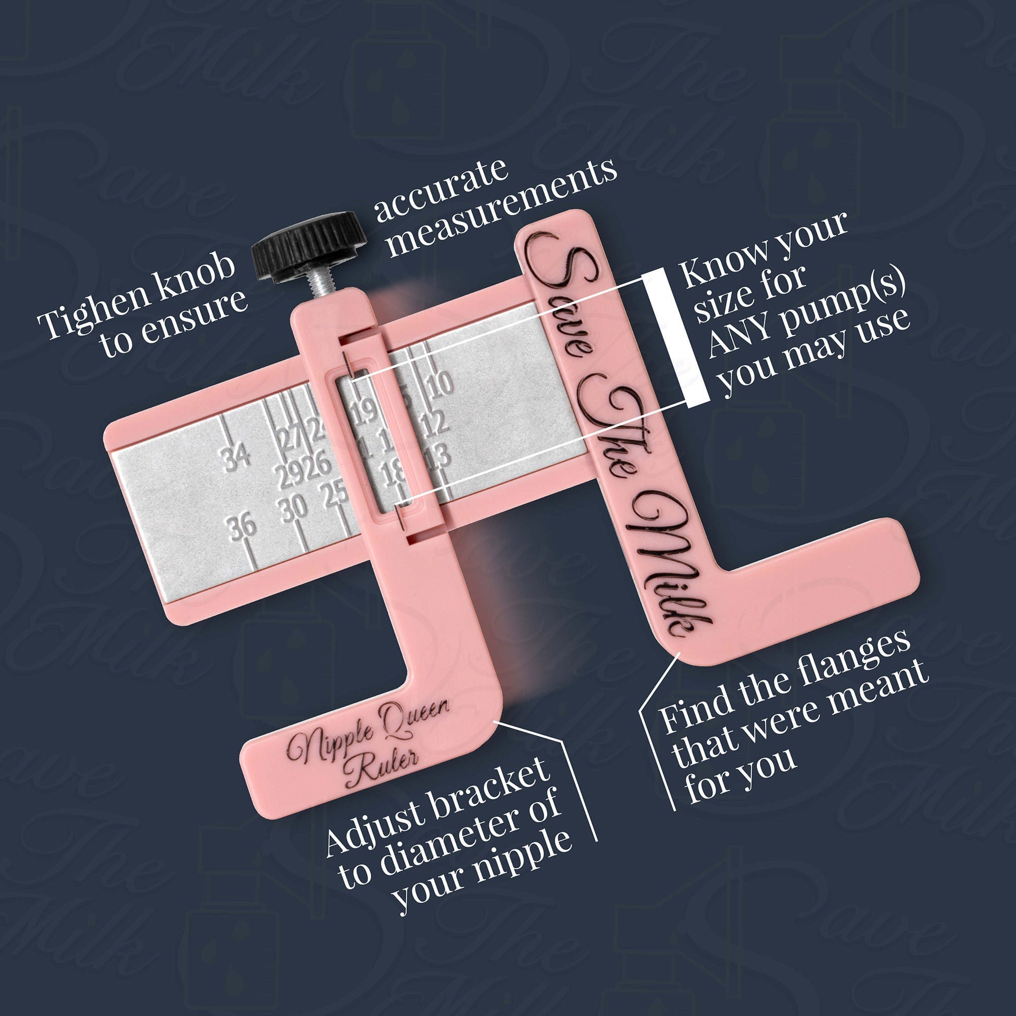 Hygeia II Medical Group Inc - NQR Flange / Nipple Sizing Tool Hygeia