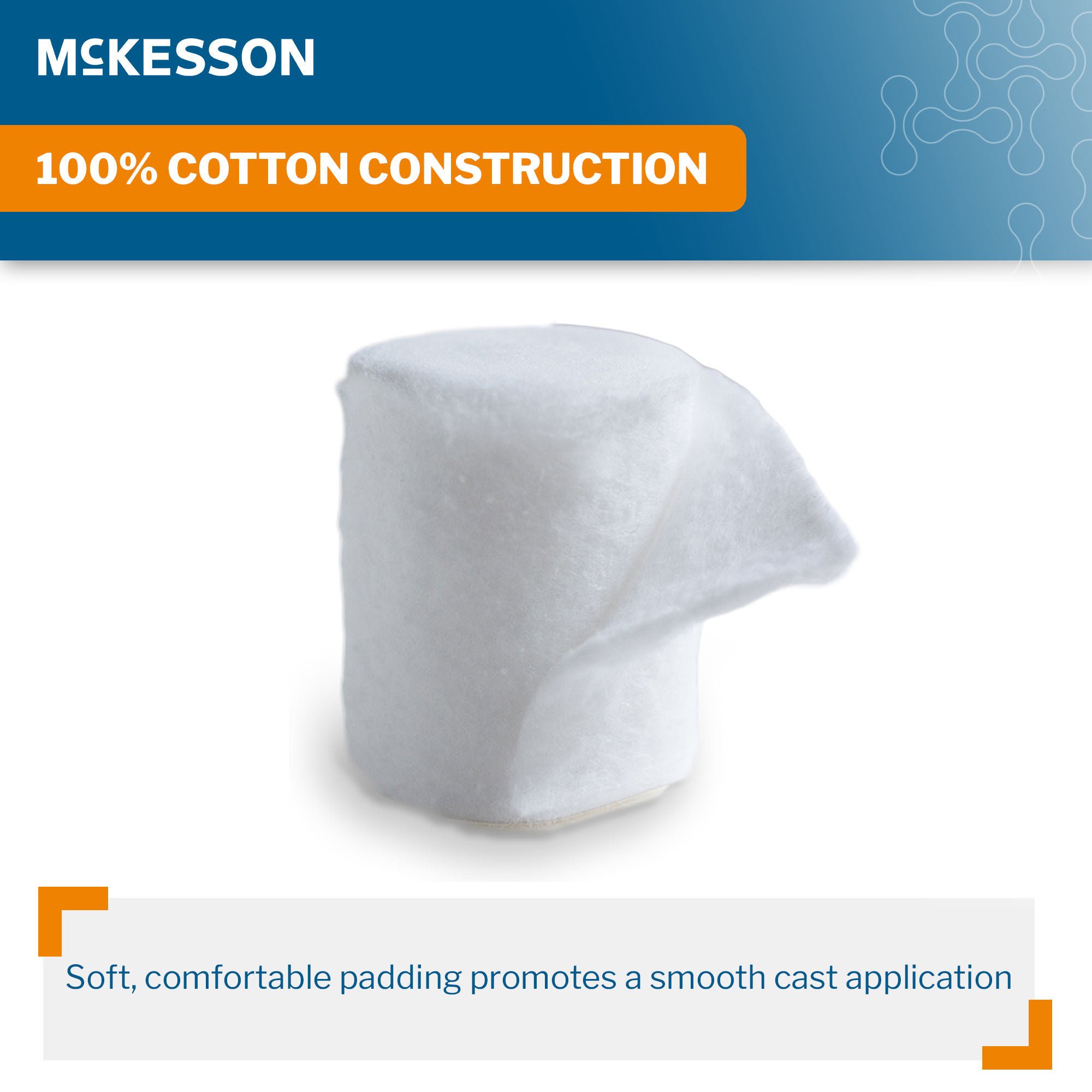 McKesson Brand - 142-CCP312 Cast Padding Undercast McKesson 3 Inch X 4 Yard Cotton NonSterile