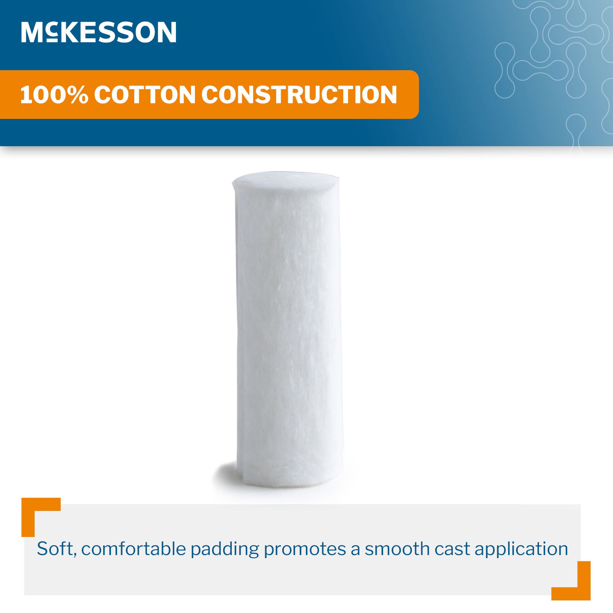 McKesson Brand - 142-CCP612 Cast Padding Undercast McKesson 6 Inch X 4 Yard Cotton NonSterile