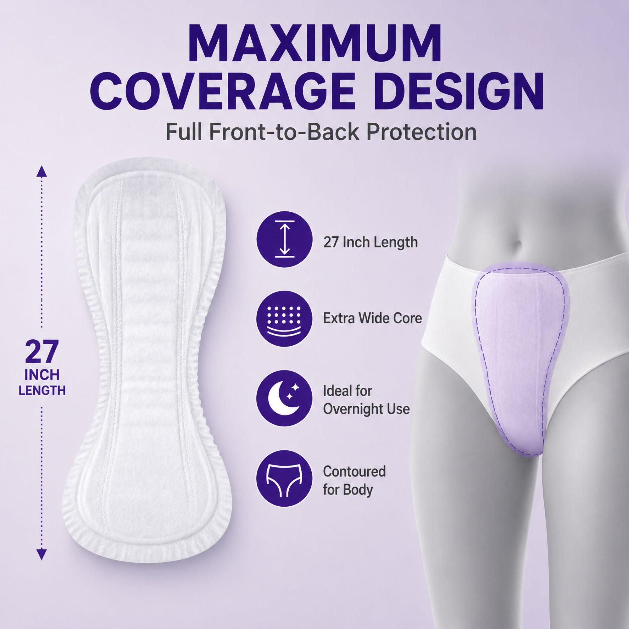 McKesson Ultra Incontinence Liner LINERHV2 by McKesson Brand