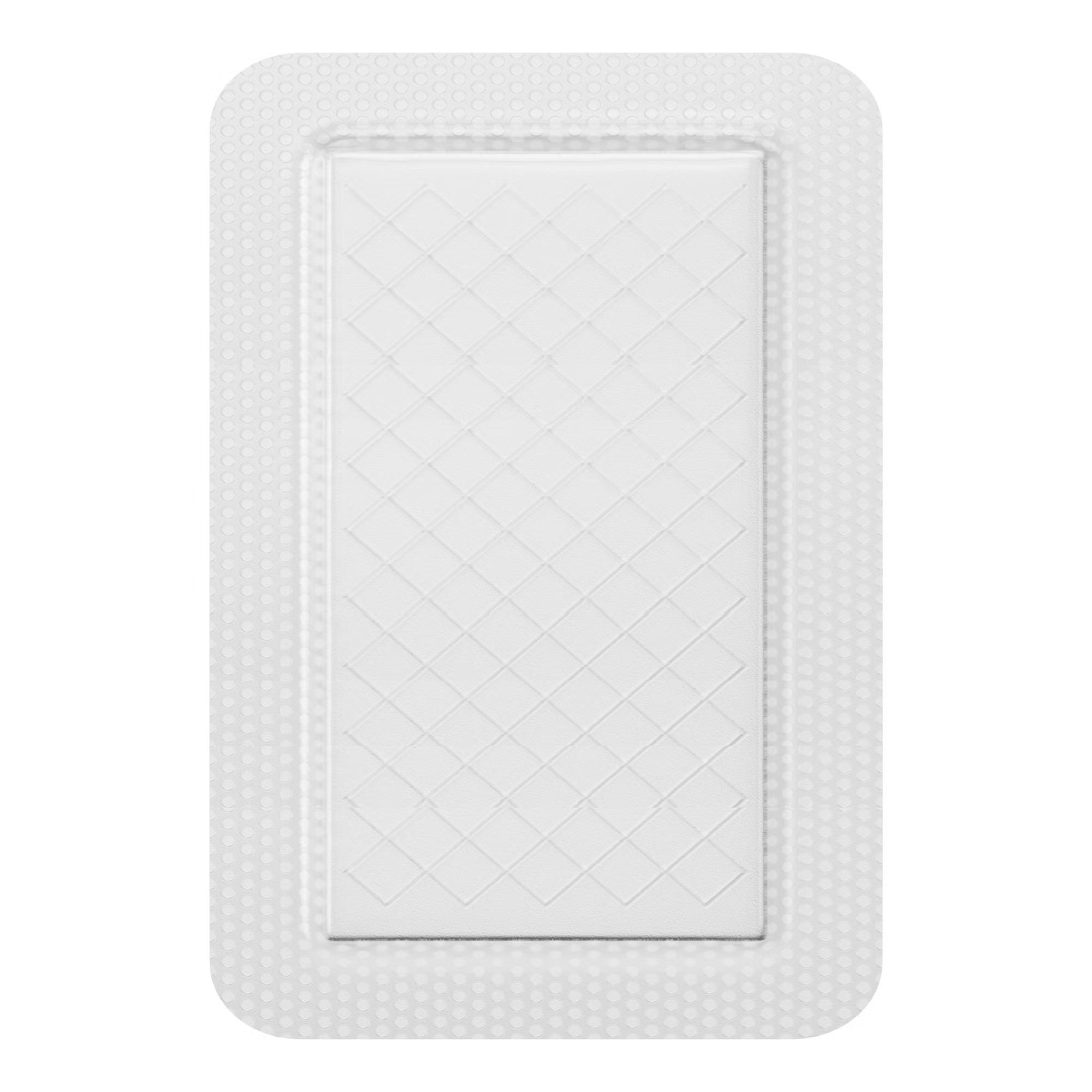 McKesson Brand - 16-49414 Silver Foam Post-Op Dressing McKesson Rectangle Sterile