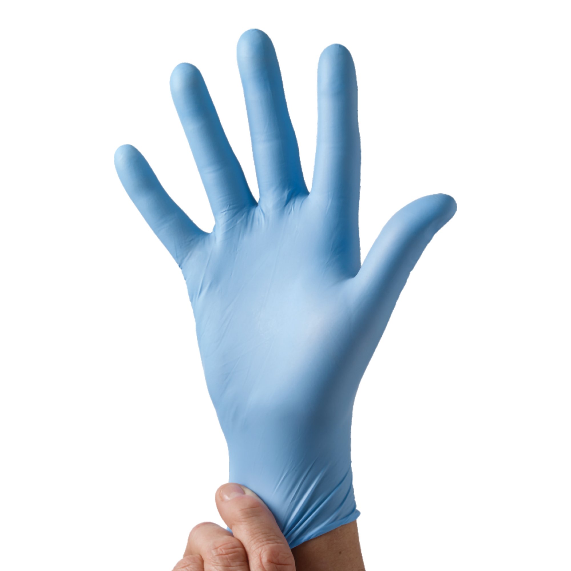 McKesson Brand 14-6N22C - McKesson Confiderm® 2.8C Nitrile Exam Gloves, Extra Small, Ocean Blue - 300/Box, 3000/Case