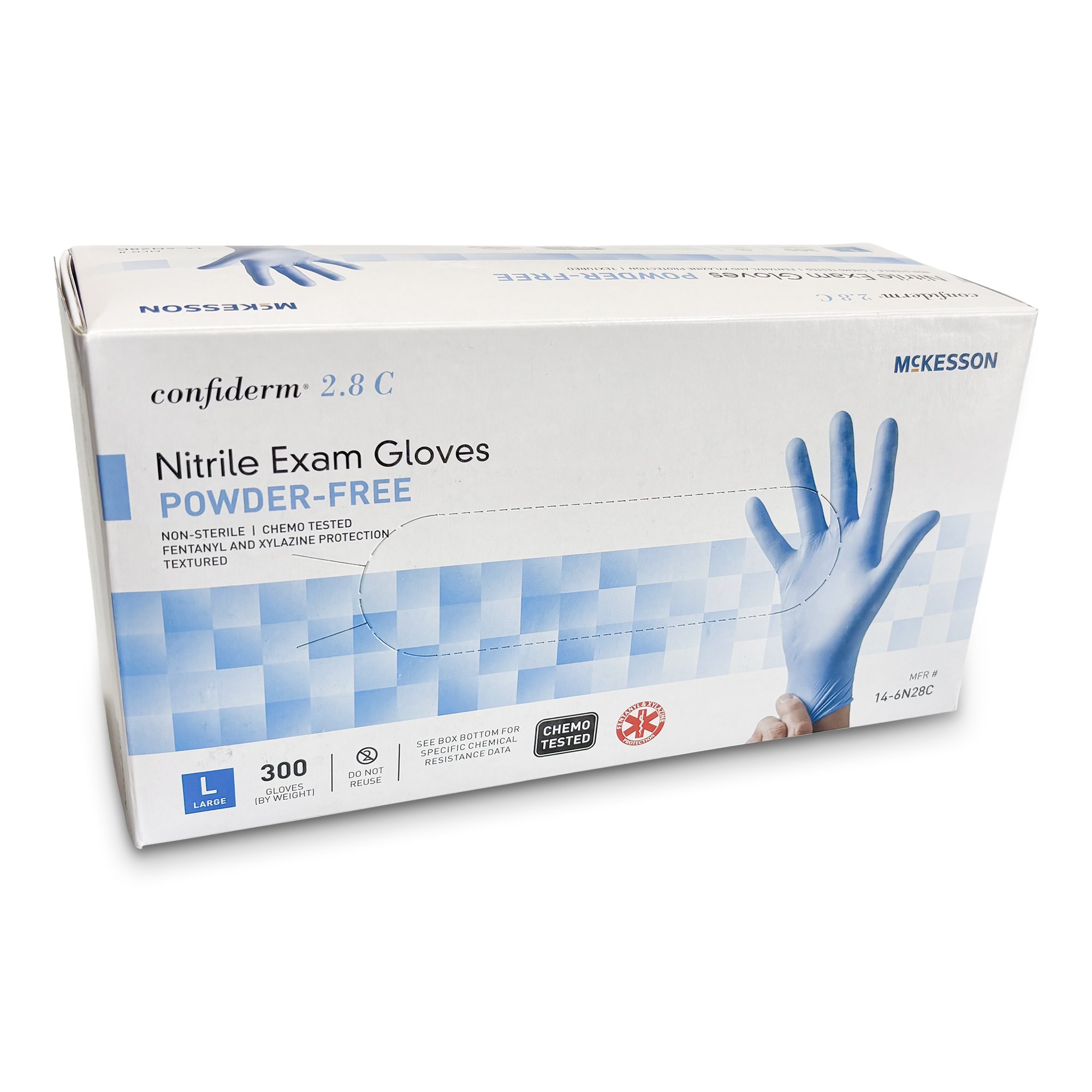 McKesson Confiderm 2.8 C Exam Glove 14-6N28C by McKesson Brand