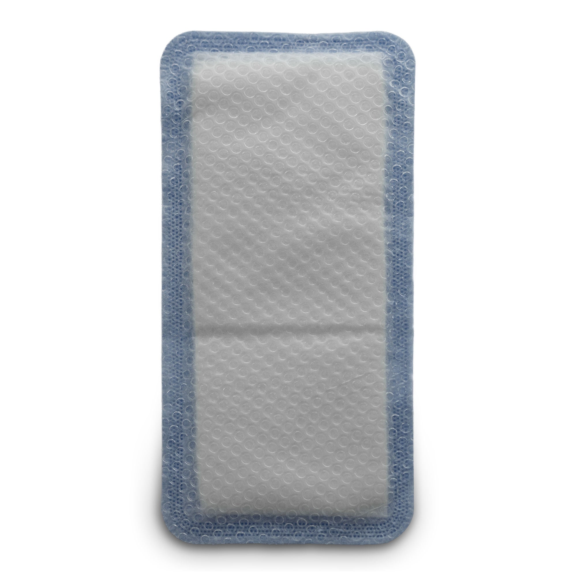McKesson Brand - 16-6148S Super Absorbent Dressing McKesson Rectangle 4 X 8 Inch Without Border Sterile