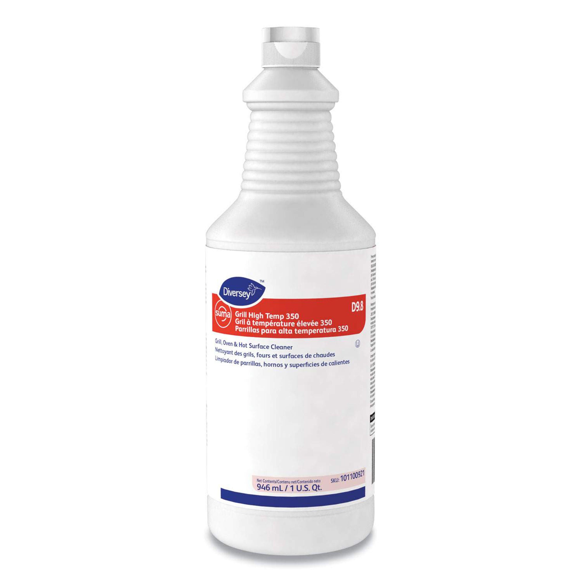 Diversey - 101100921 Surface Cleaner Diversey™ Suma® Grill Hi-Temp 350 Manual Pour Liquid 32 oz. Bottle Solvent Scent NonSterile