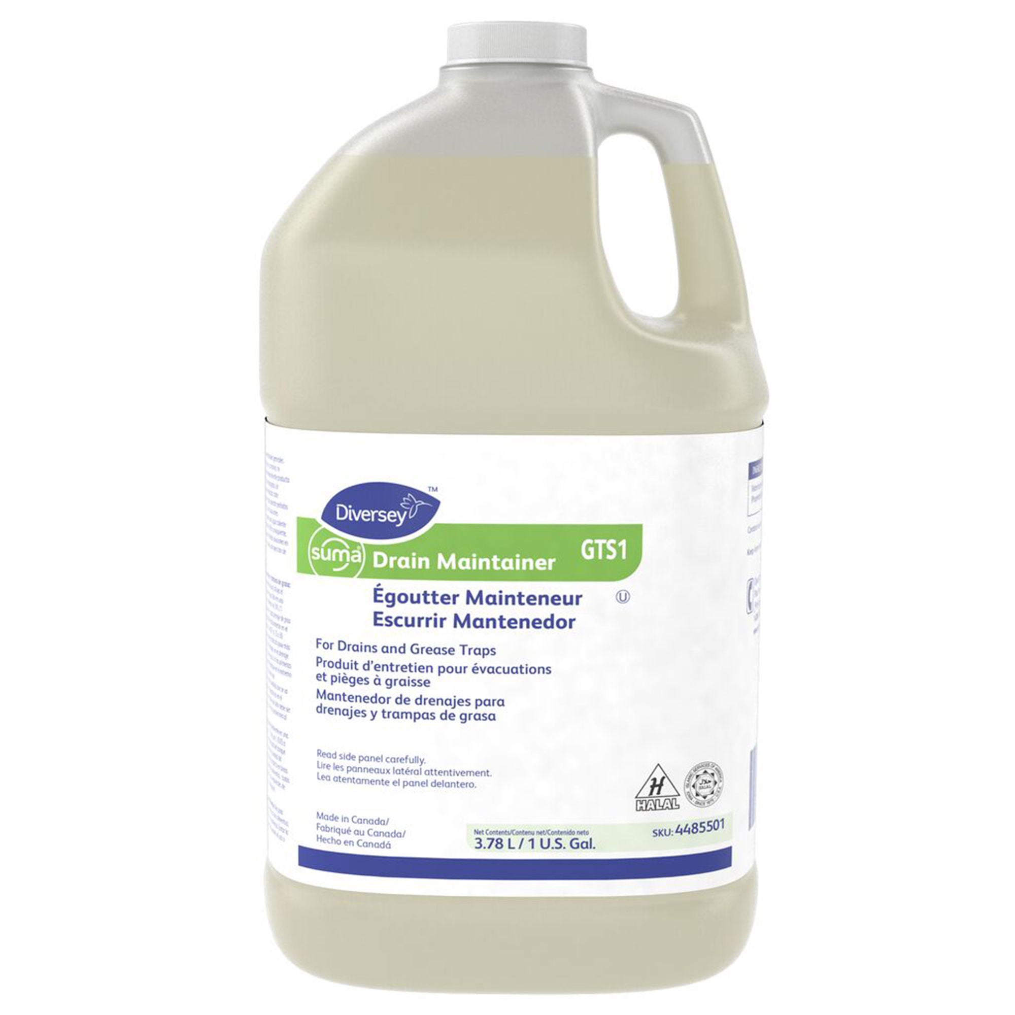 Diversey - 4485501 Drain Cleaner Diversey™ Suma® Drain Maintainer Manual Pour Liquid 1 gal. Jug NonSterile