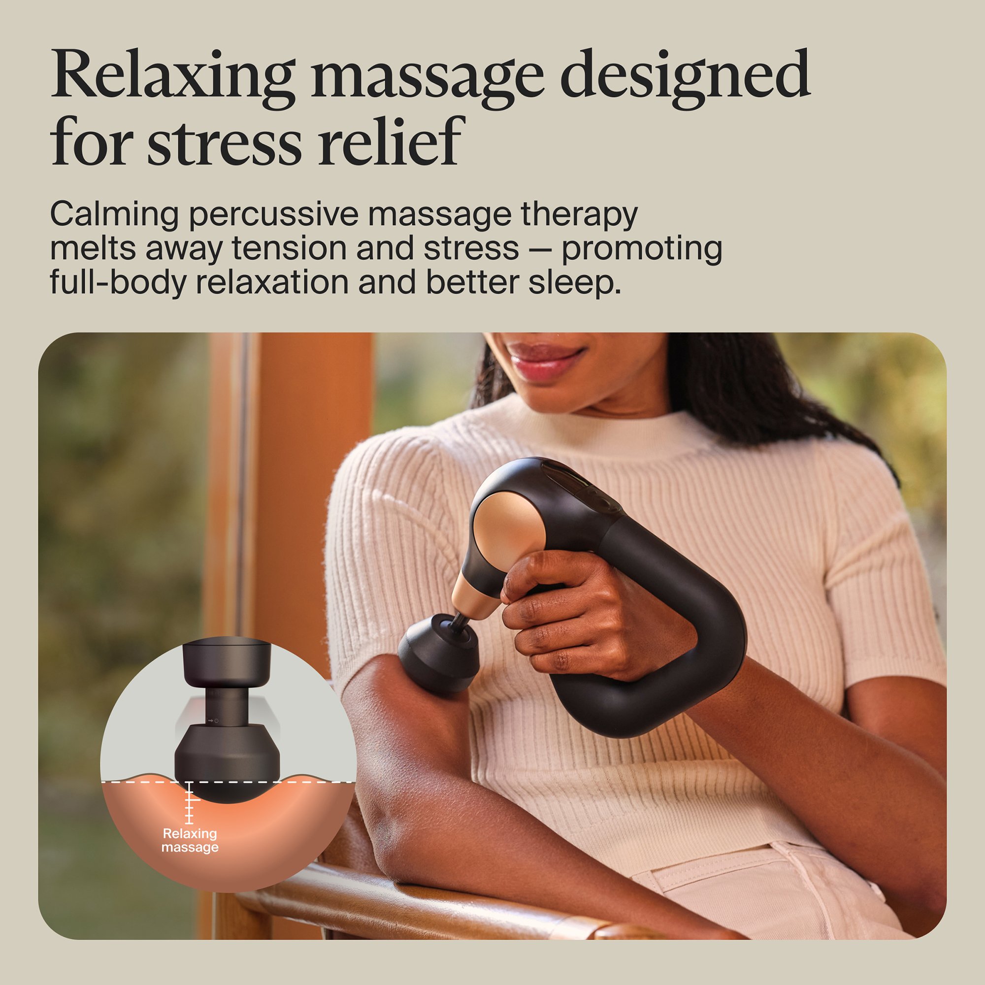 Therabody Inc TG0004351-1A10 - Therabody Theragun Sense 2 Hand-Held Massager - 1/Each