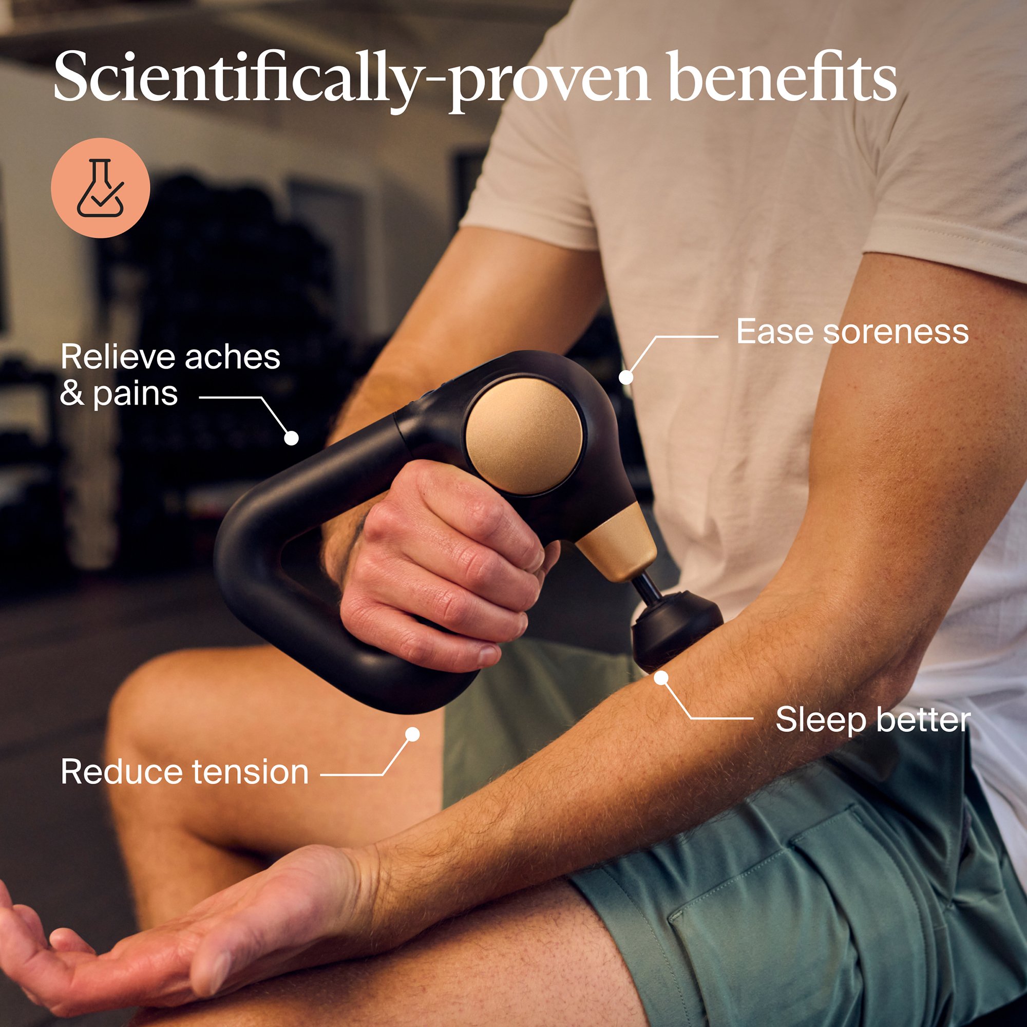Therabody Inc TG0004351-1A10 - Therabody Theragun Sense 2 Hand-Held Massager - 1/Each