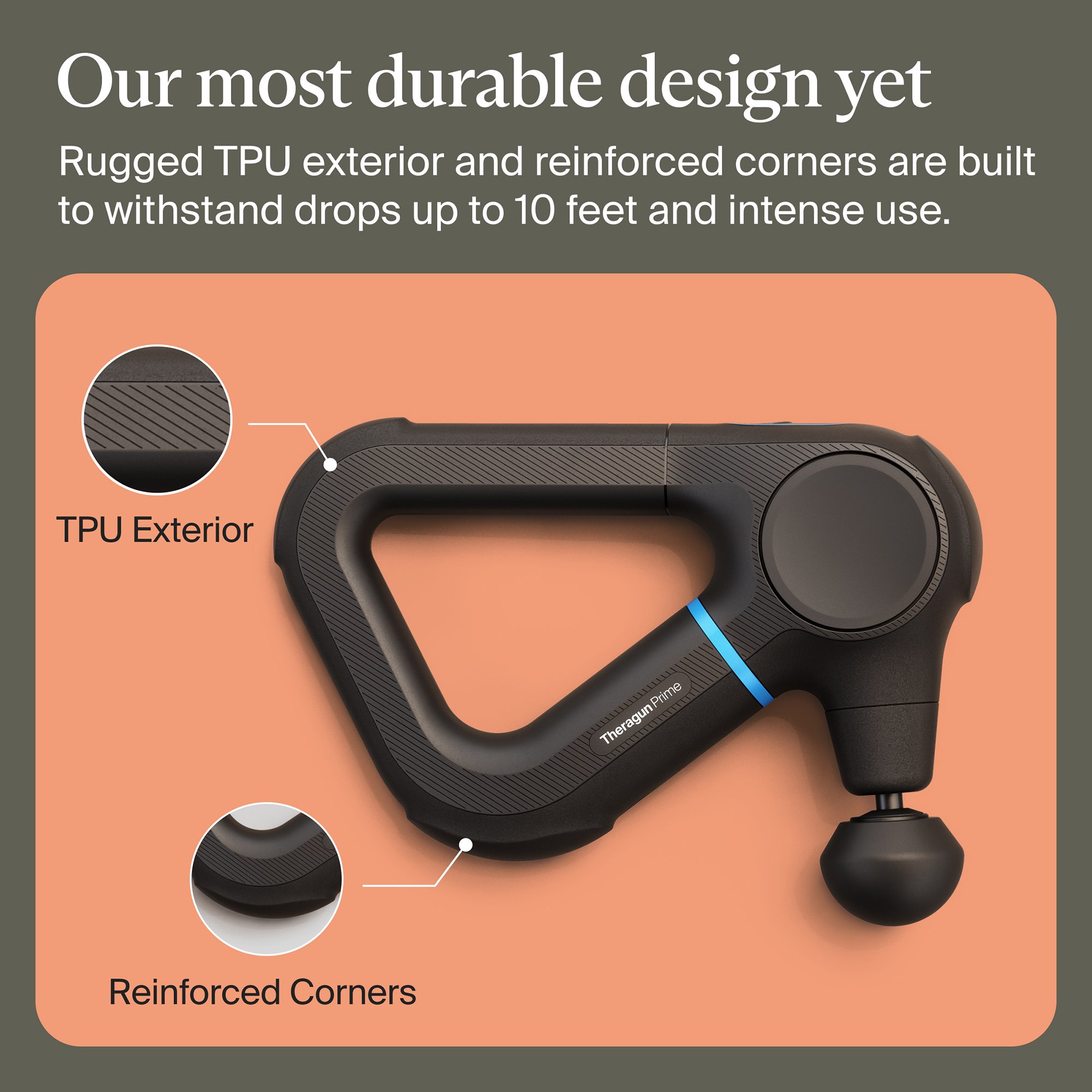 Therabody Inc TG0004350-1A10 - Therabody Theragun Prime G6 Hand-Held Massager - 1/Each