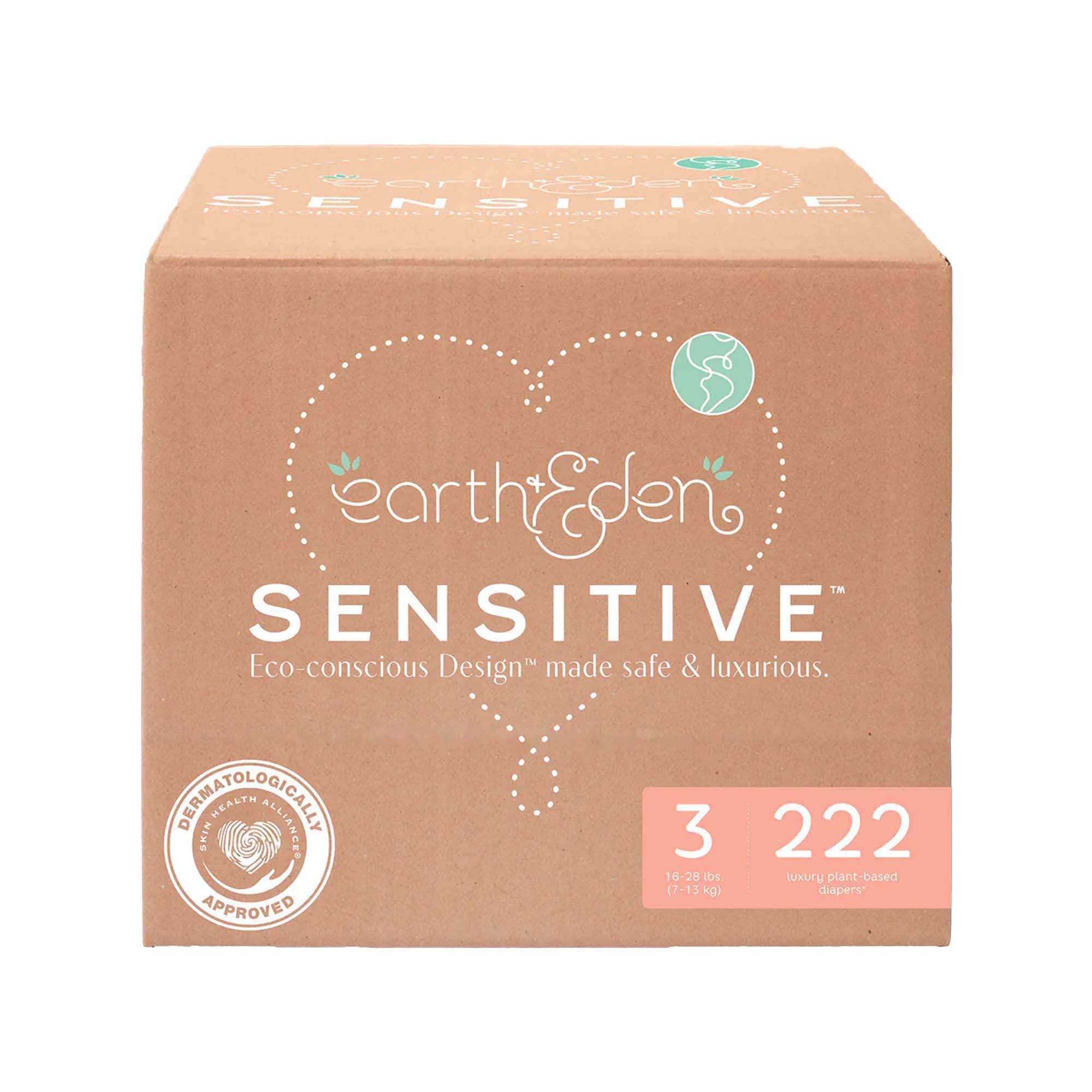 First Quality Products LLC - 10008047 Earth & Eden Sensitive Baby Diapers