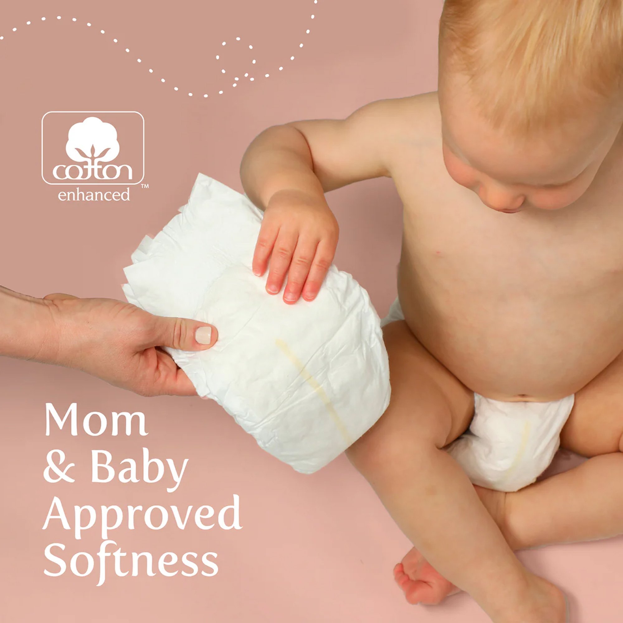 First Quality Products LLC 10008048 - Earth & Eden Sensitive Baby Diapers, Size 4 for Babies Weighing 22 – 37 lbs. - 192/Case