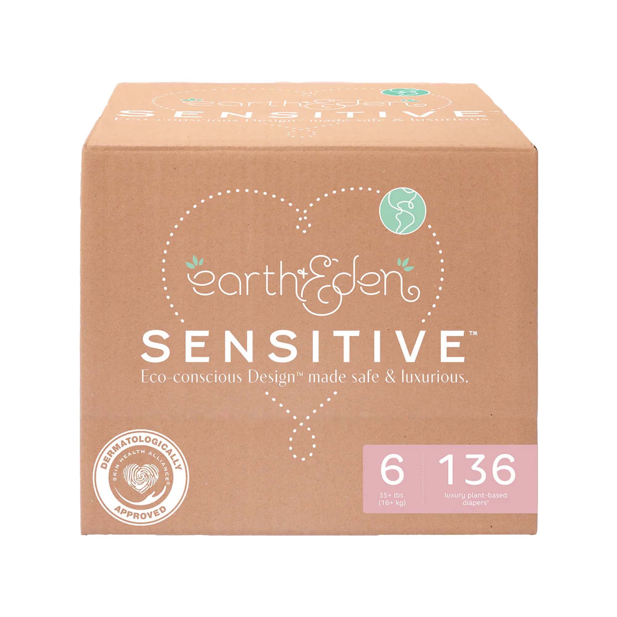 First Quality Products LLC - 10008050 Earth & Eden Sensitive Baby Diapers