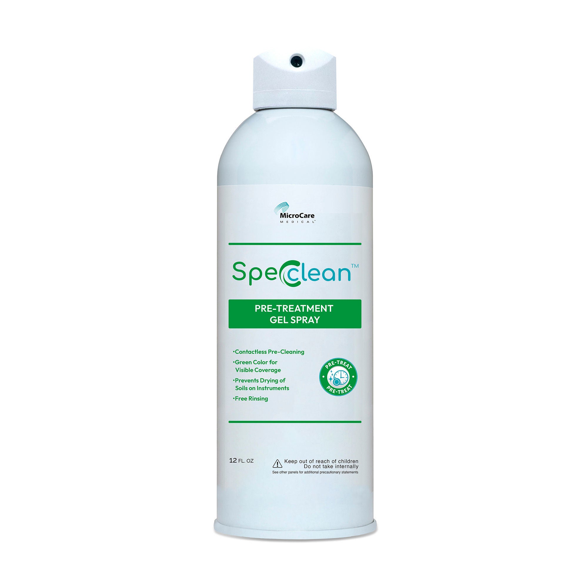 MicroCare LLC - GEL-12-1 Instrument Pre-Cleaner Spec Clean™ Gel RTU 355 mL Spray Can