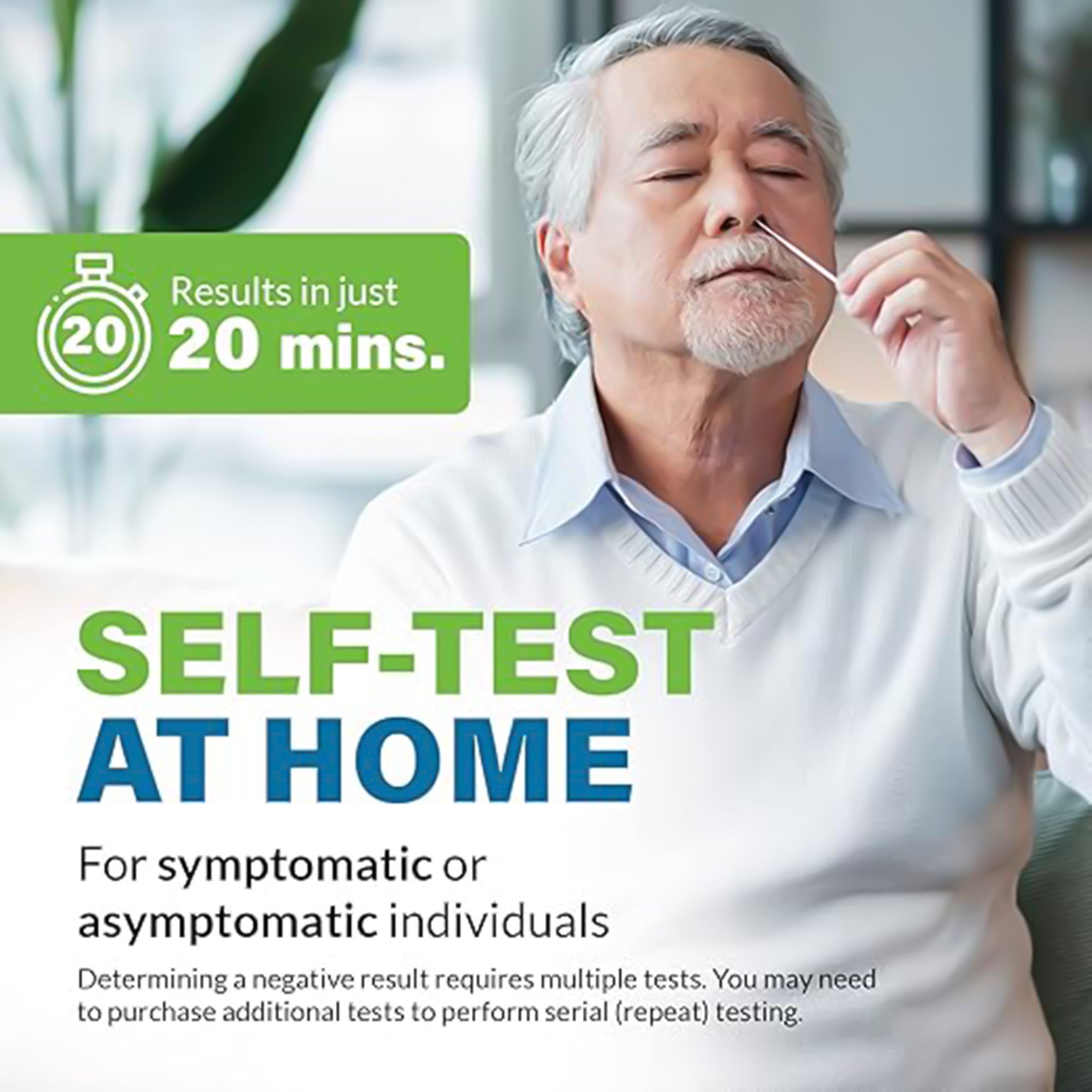 InBios International Inc CAGS-2 - SCoV-2 Ag Detect™ Rapid Self-Test for COVID-19 - 2/Kit