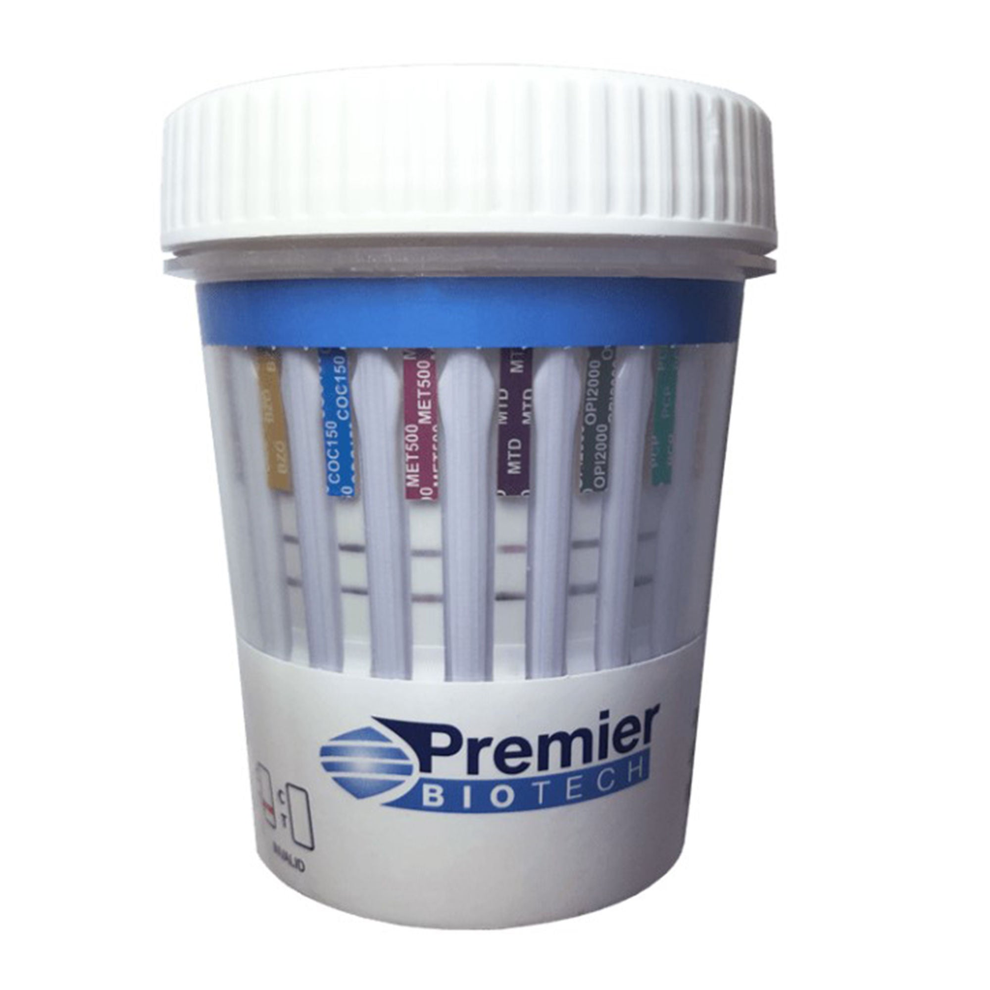 Premier Biotech - PCA-1401-CW-A-25 Drugs of Abuse Test Kit Premier Bio-Cup® AMP500