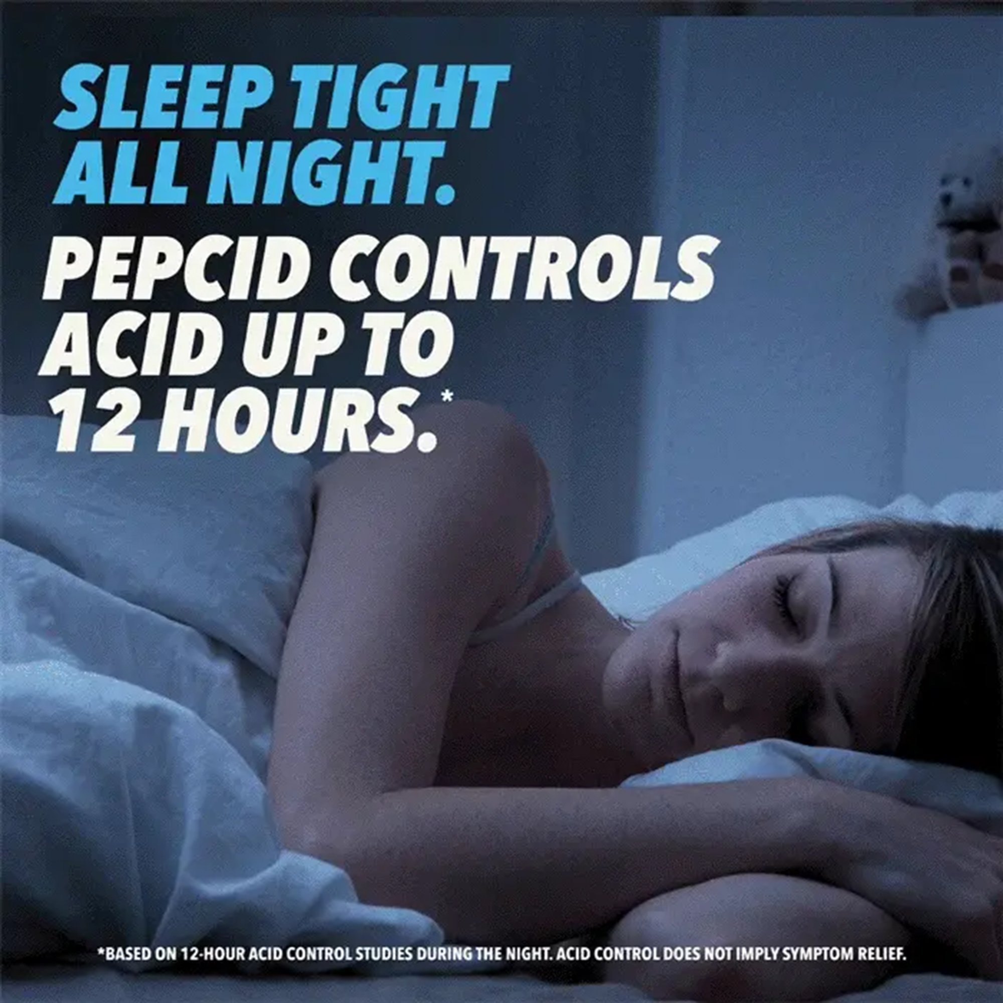Kenvue Brands LLC 48723000 - Pepcid® AC 10 mg Famotidine Acid Reducer Tablets Original Strength - 30/Box, 1080/Case