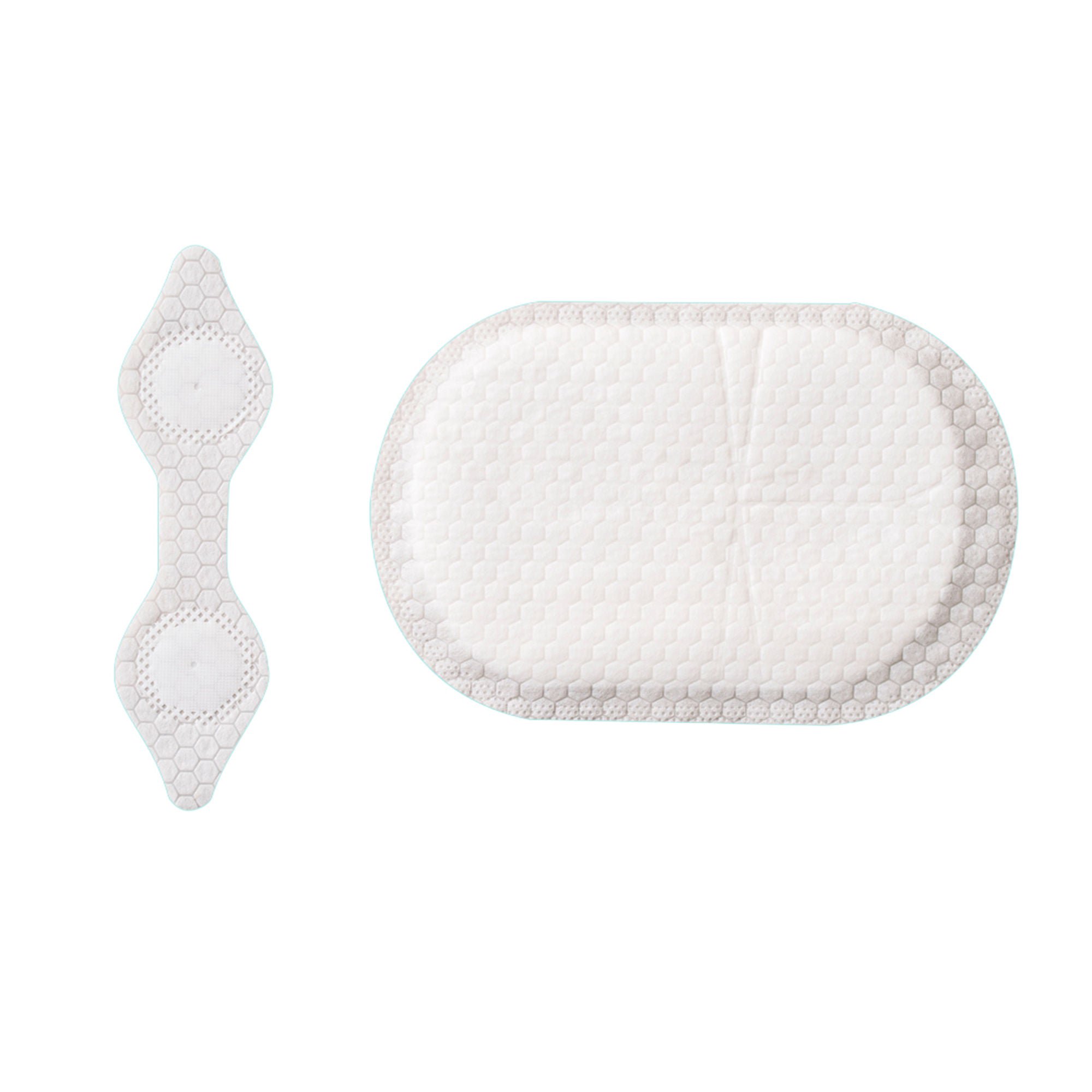 HidraMed Solutions - SP1001 Super Absorbent Dressing HidraWear Rectangle 3 X 5 Inch With Border Sterile