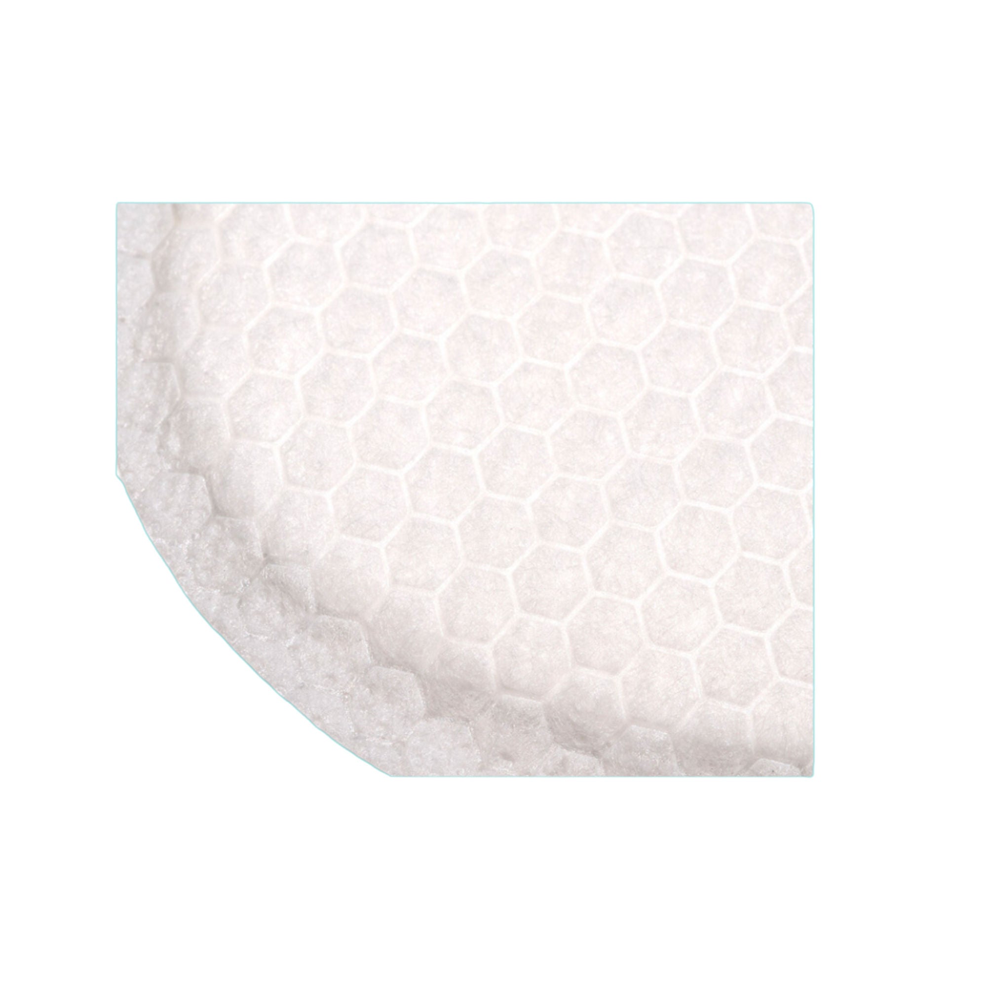 HidraMed Solutions - SP1001 Super Absorbent Dressing HidraWear Rectangle 3 X 5 Inch With Border Sterile