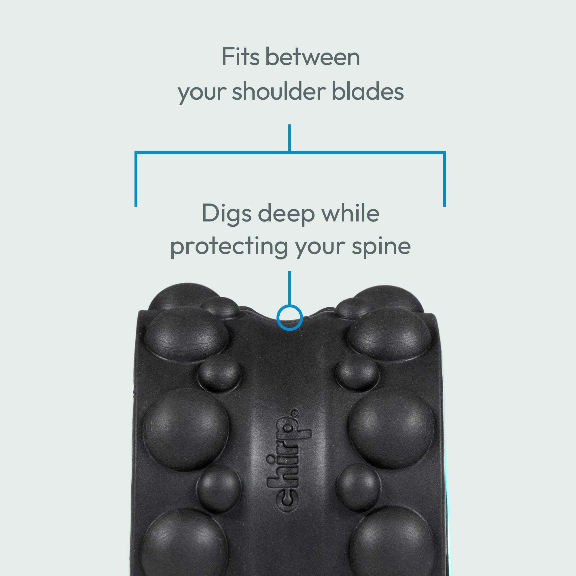 Chirp Massage Wheel Set W-XR-1064-MNT-D by Chirp Innovation