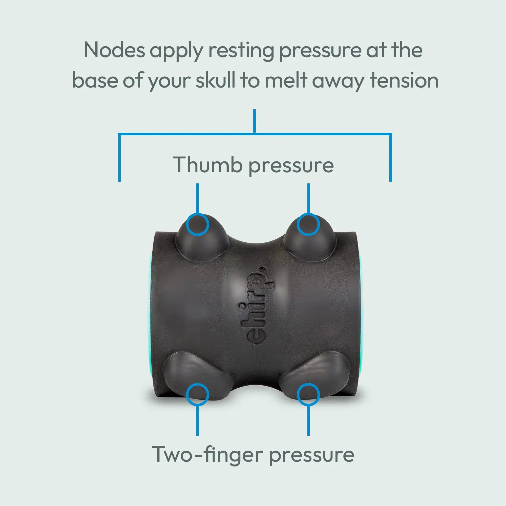 Chirp Massage Wheel W-XR-4-MNT-D by Chirp Innovation