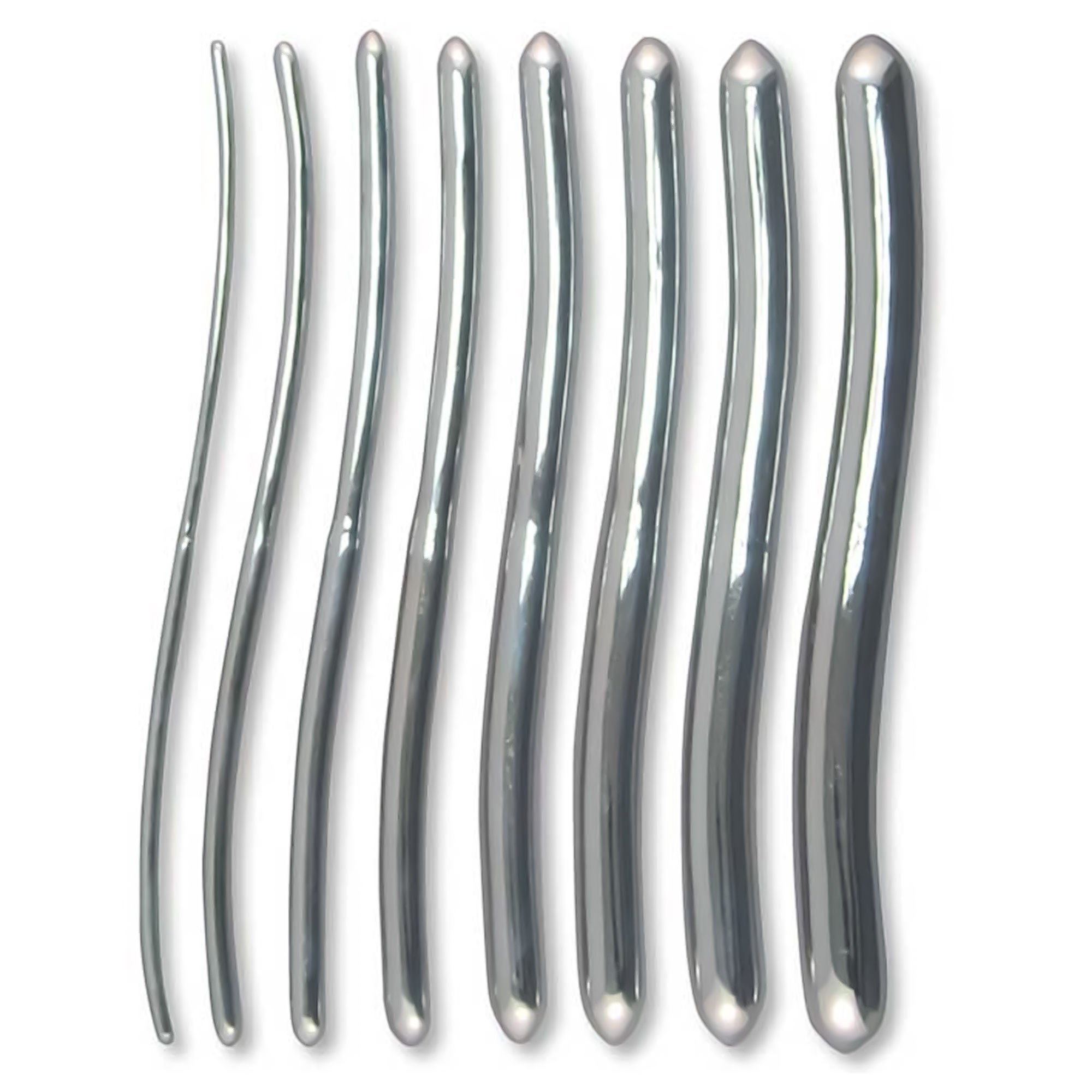 Gynex - DHU3800 Uterine Dilator Set Gynex 3 to 18 mm Diameter Hegar 8-1/2 Inch Length Stainless Steel NonSterile