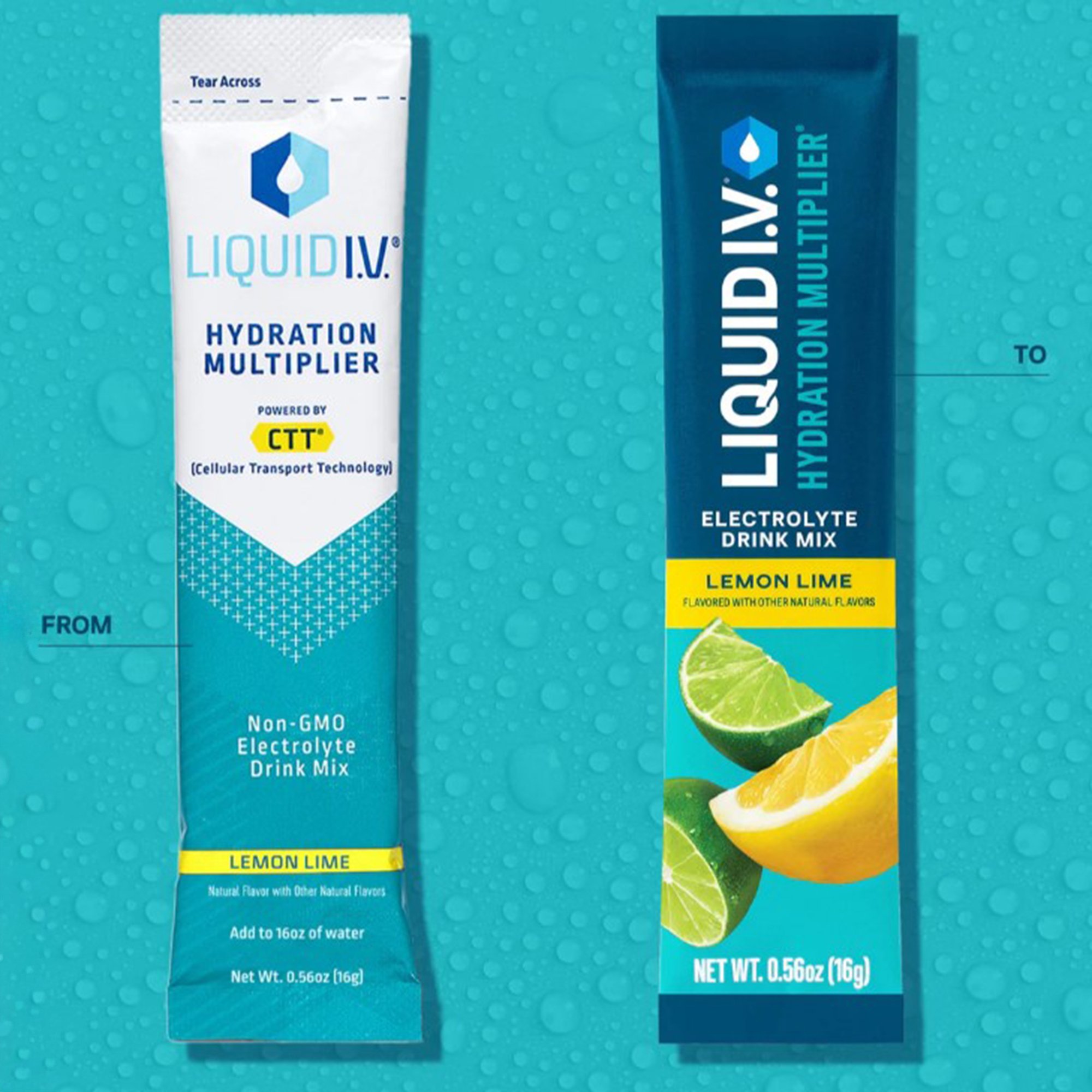 The LIV Group Inc LVM-6001 - Liquid I.V. Hydration Multiplier Electrolyte Drink Mix, Lemon Lime - 6/Box, 72/Case