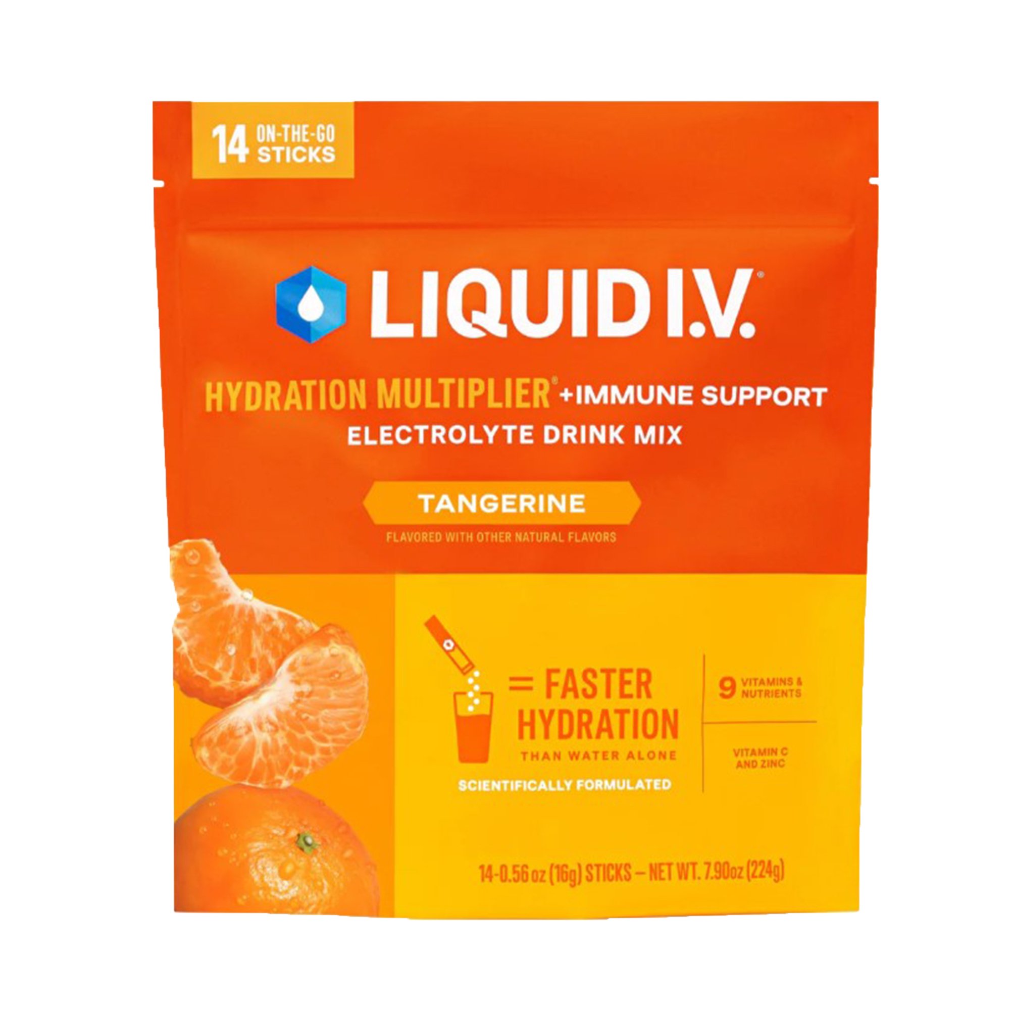 Liquid I.V. Hydration Multiplier + Immune Support Oral Electrolyte Solution LVM-6014 by The LIV Group