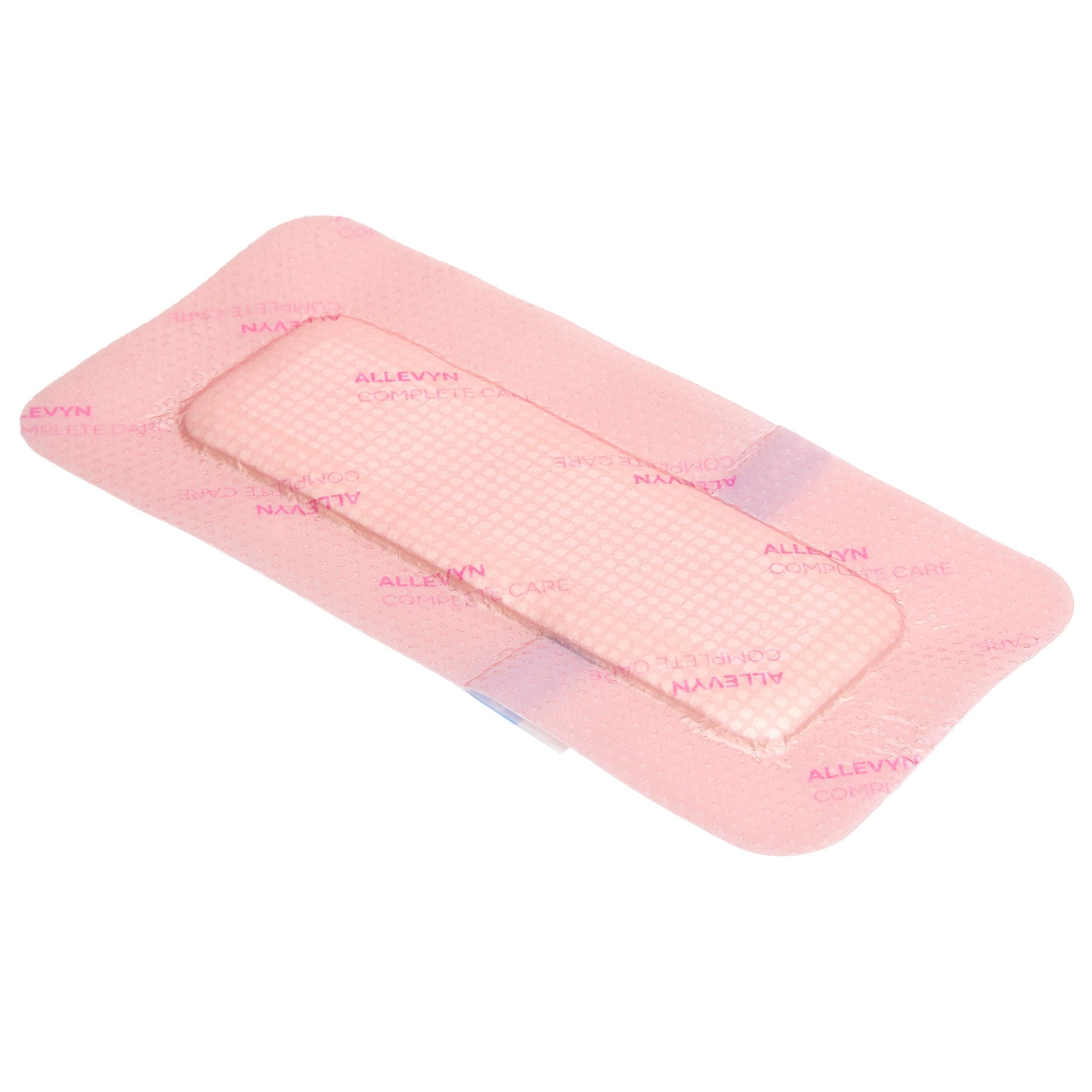 Smith & Nephew - 66807700 Foam Dressing Allevyn Complete Care 4 X 8 Inch With Border Film Backing Silicone Adhesive Rectangle Sterile