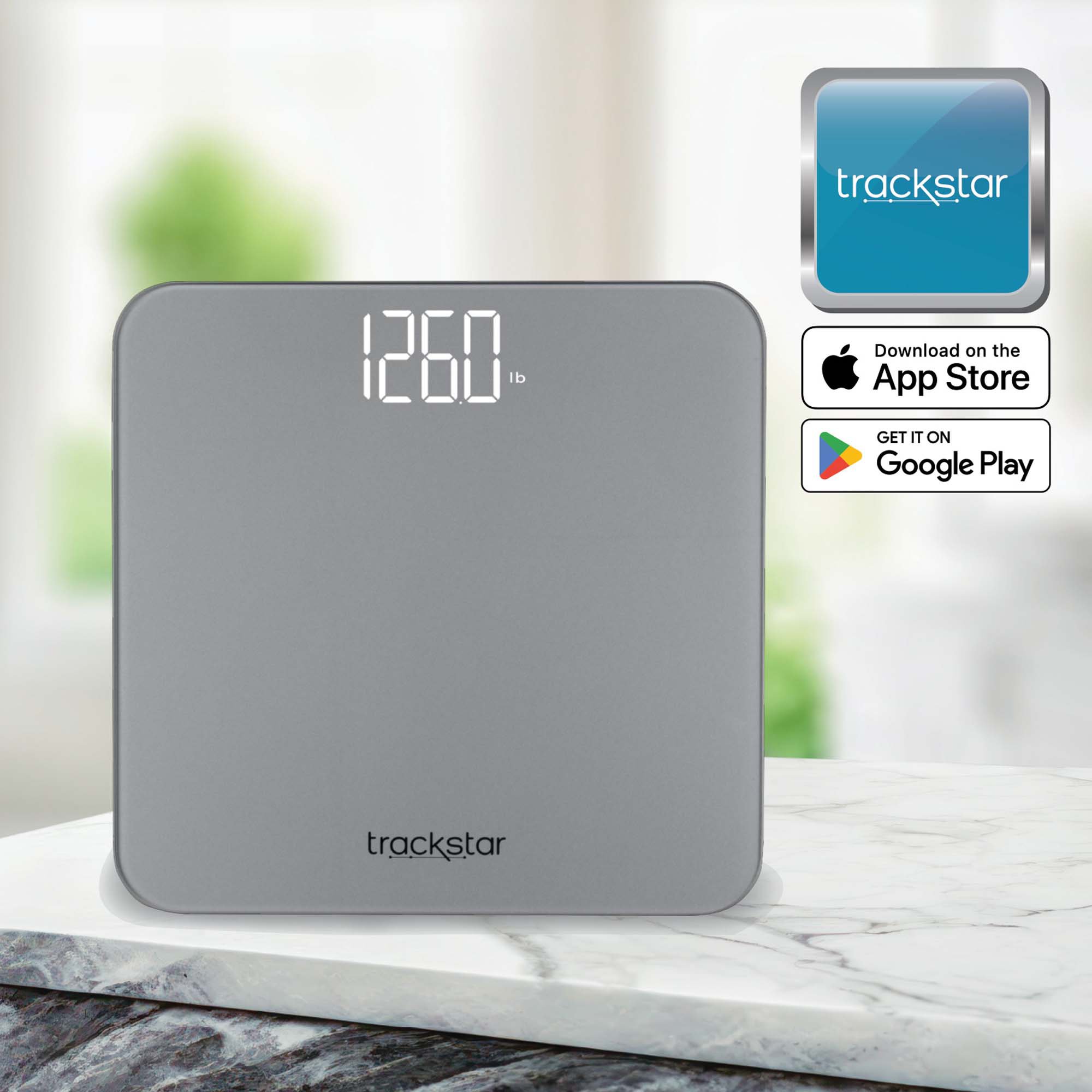 Trackstar Floor Scale 302-1113B by Veridian Healthcare