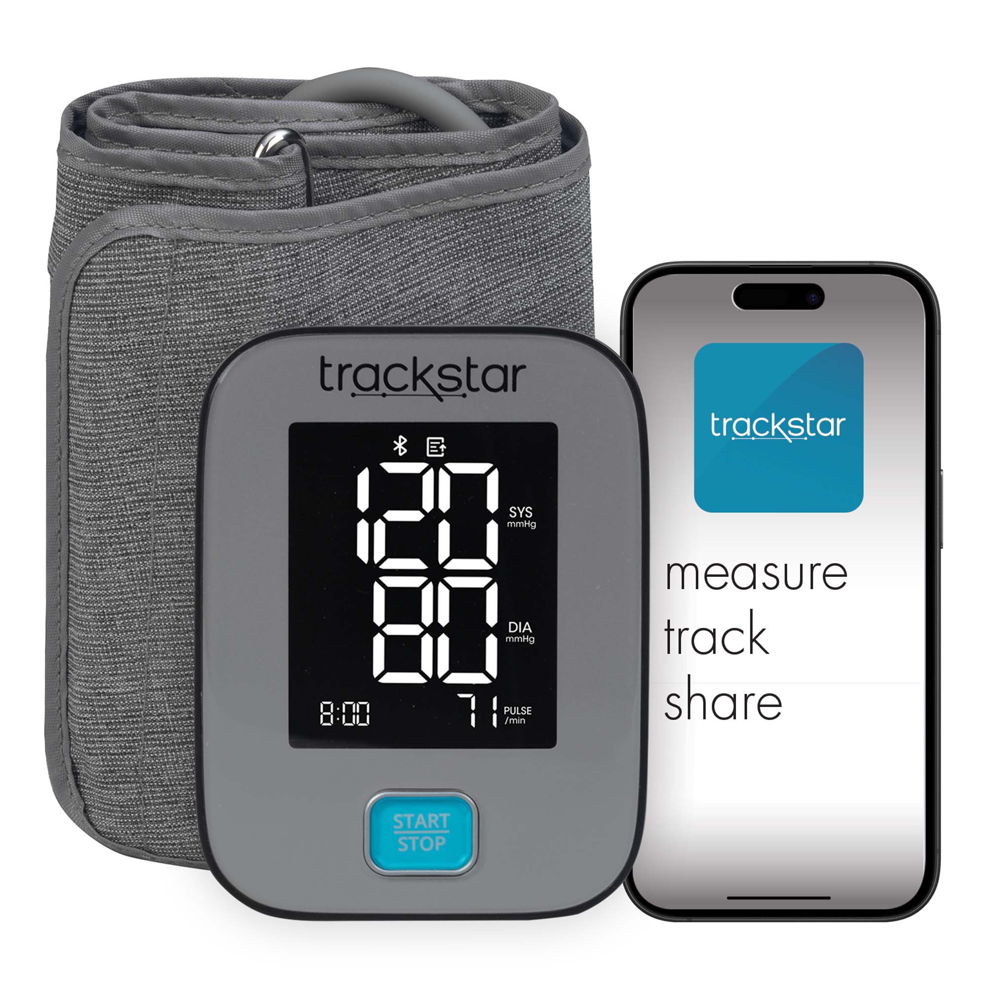 RPM Pro Digital Blood Pressure Monitor 302-2110B by Veridian Healthcare