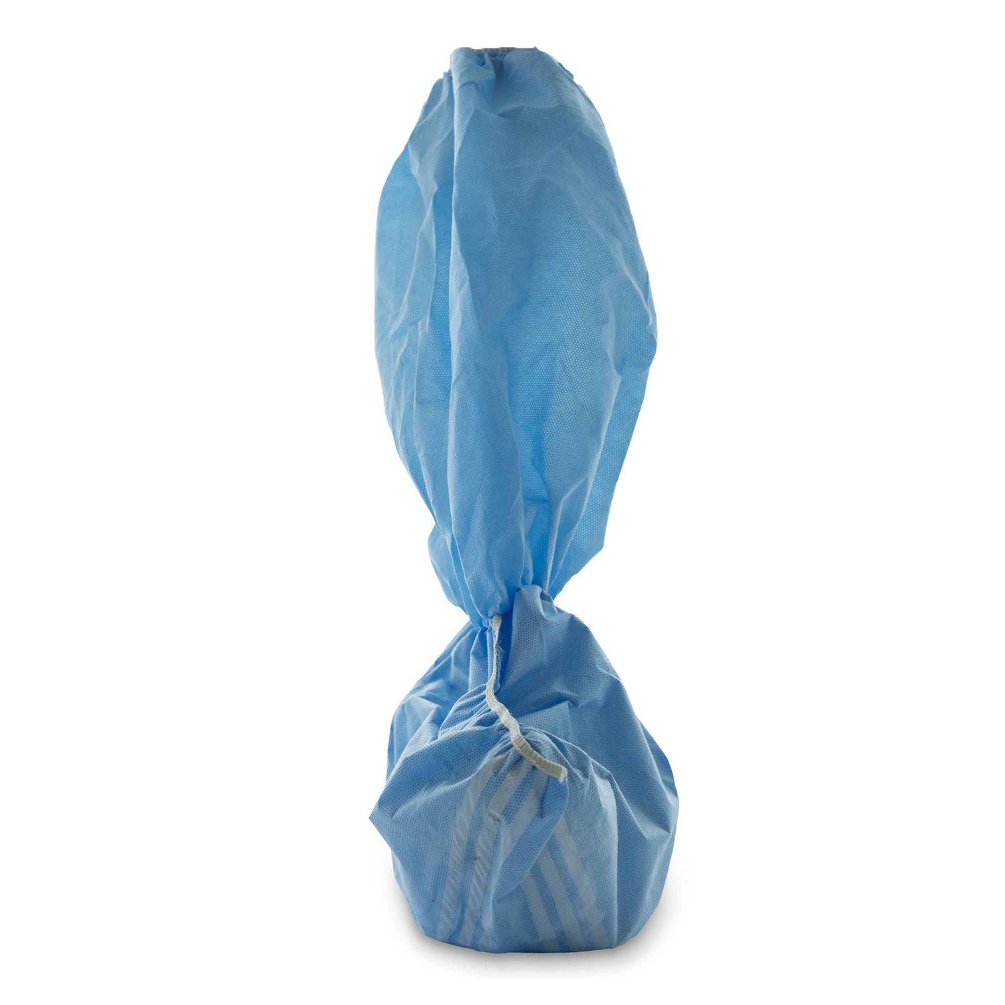 McKesson Brand - 16-BCNSMFB9-XL Boot Cover McKesson X-Large Knee High Nonskid Sole Blue NonSterile