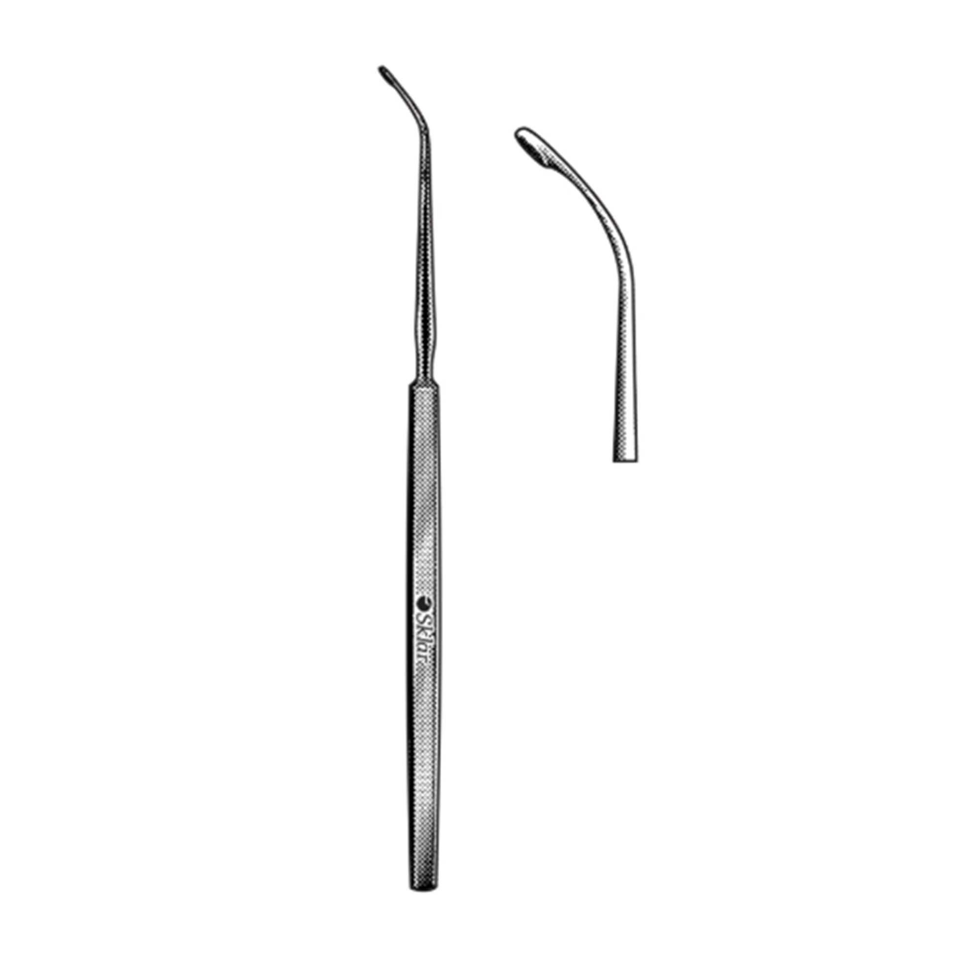 Sklar - 70-9190 Antrum Curette Sklar® Kuhn-Bolger 7-1/2 Inch Length Flat Handle Oval Cup Tip