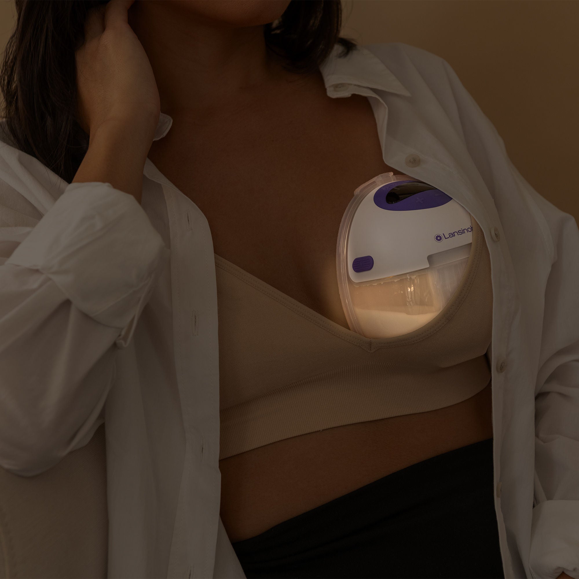 Emerson Healthcare - 53797 Breast Pump Set DiscreetDuo DiscreetDuo™ Flow Extra FOr Lansinoh® DiscreetDuo Flow Hands-Free Breast Pumps