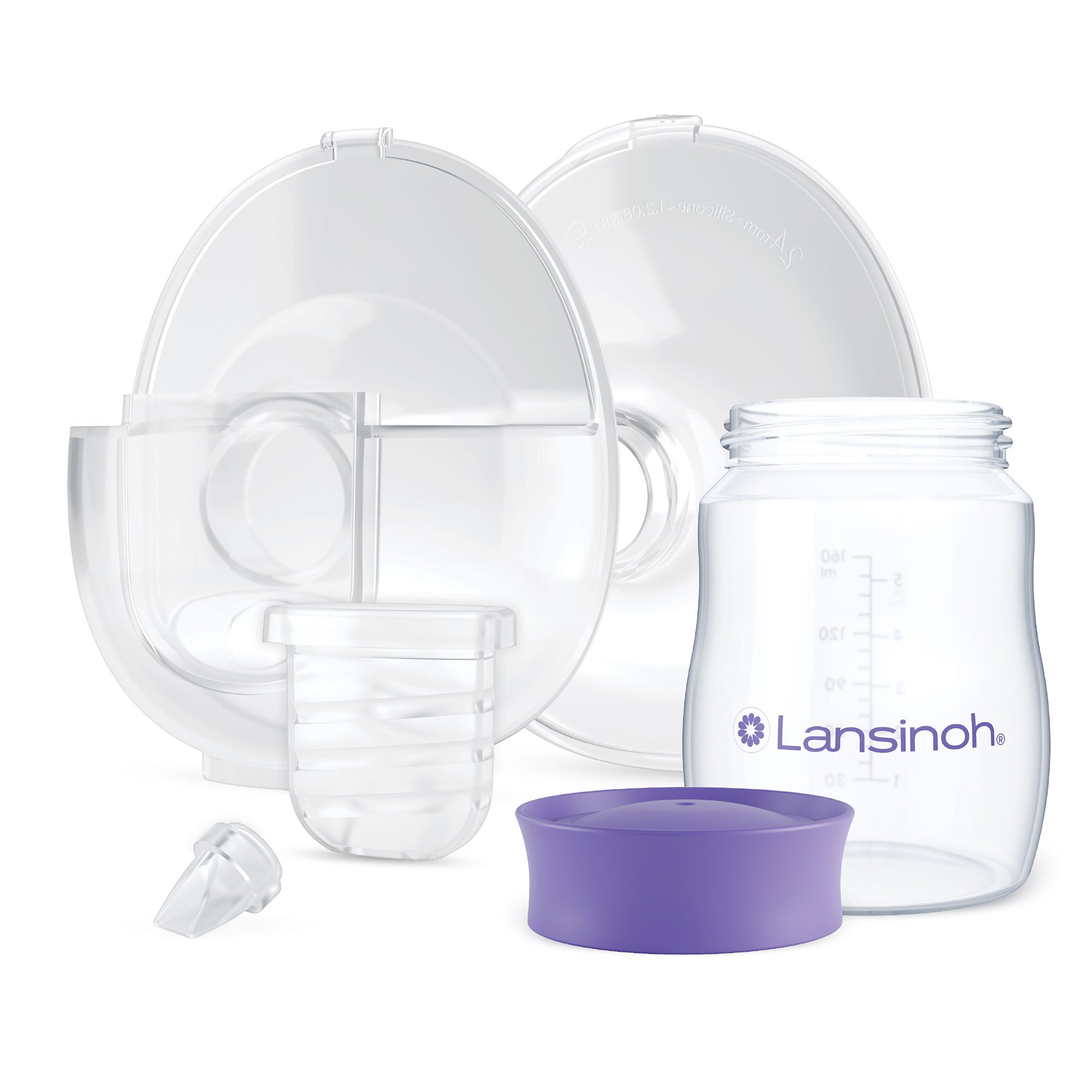 Emerson Healthcare - 53797 Breast Pump Set DiscreetDuo DiscreetDuo™ Flow Extra FOr Lansinoh® DiscreetDuo Flow Hands-Free Breast Pumps