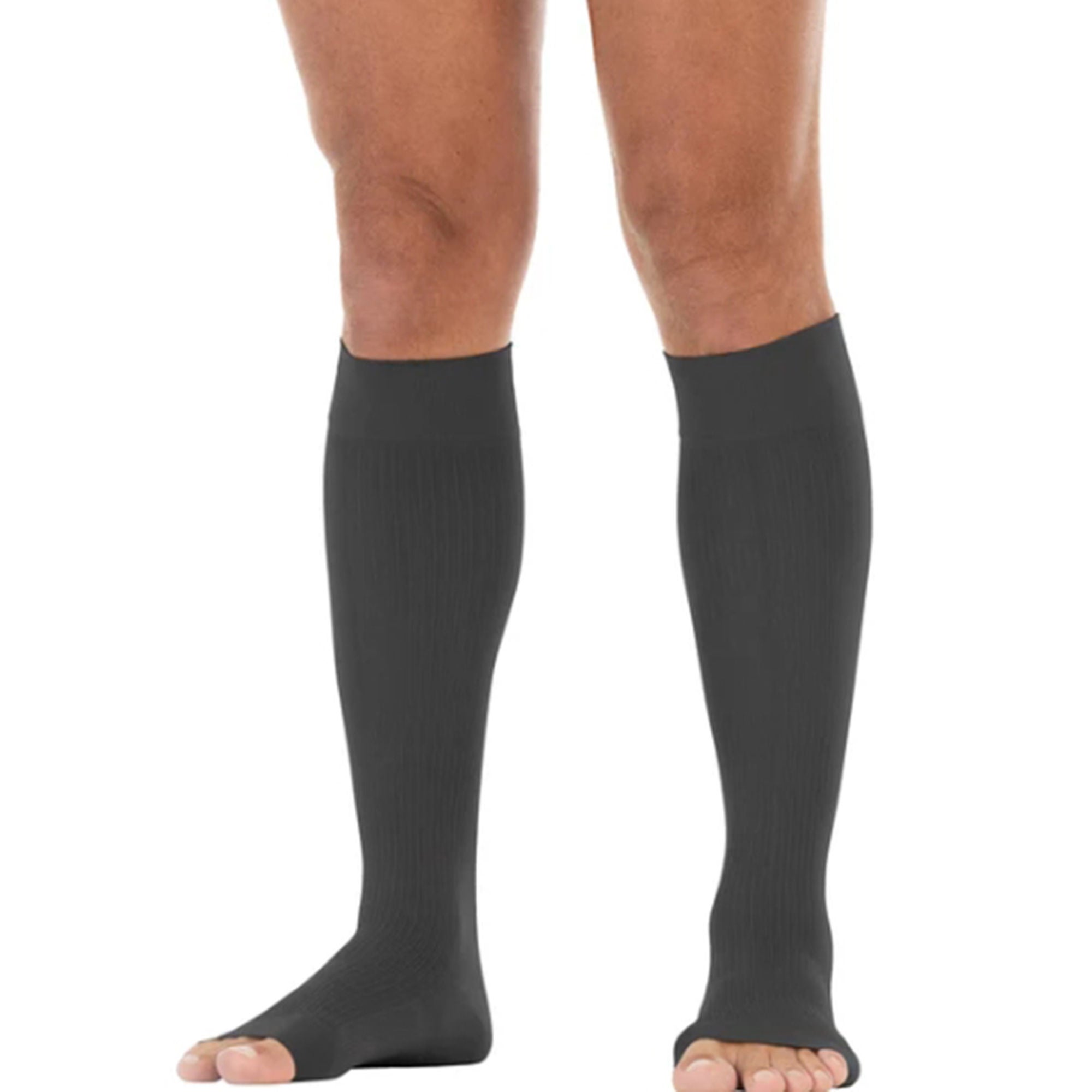 BSN Medical - 6052661 Compression Stocking JOBST® forMen Knee High Medium Black Open Toe