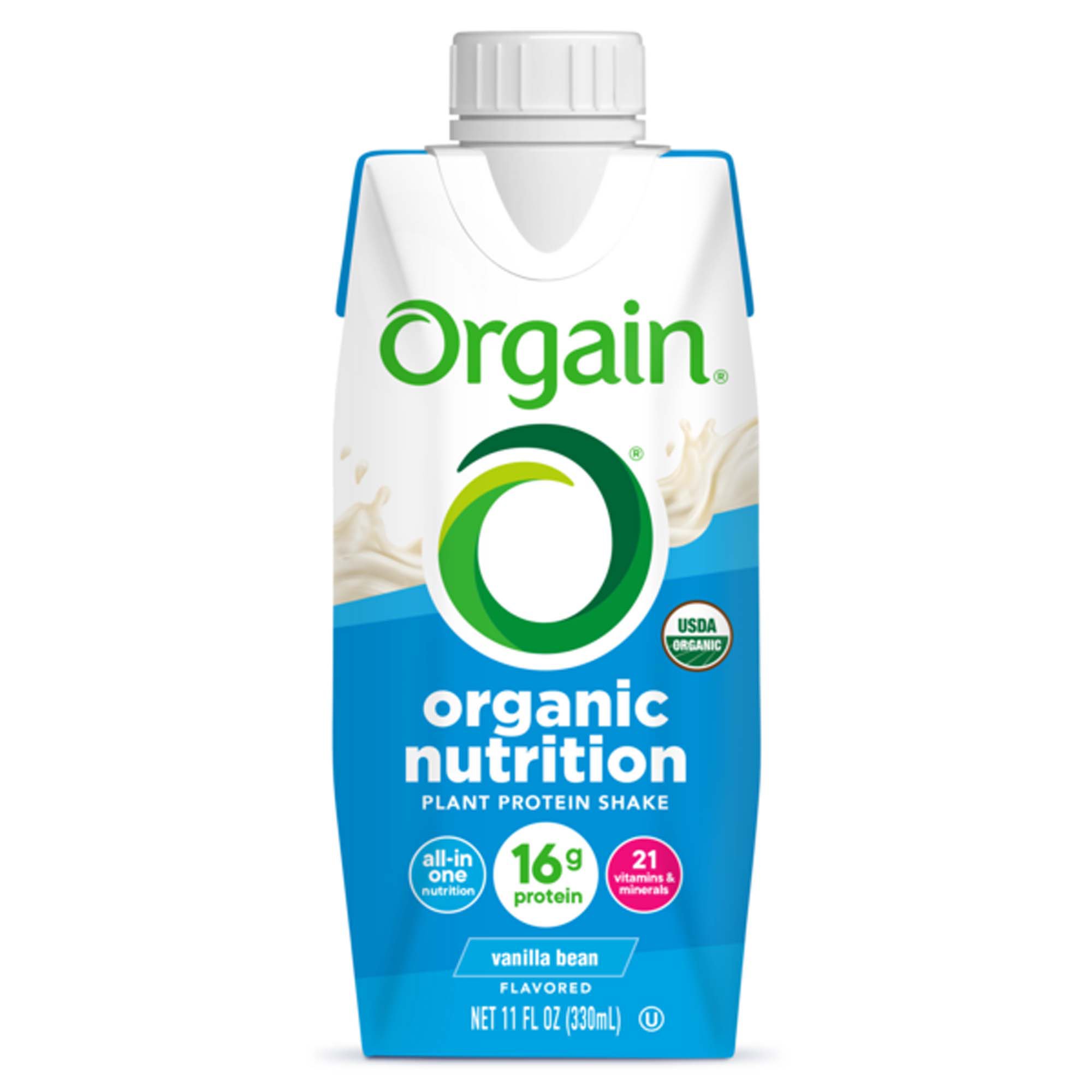 Orgain Organic Nutrition Shake Oral Supplement 00851770003292 by Nestle Healthcare Nutrition