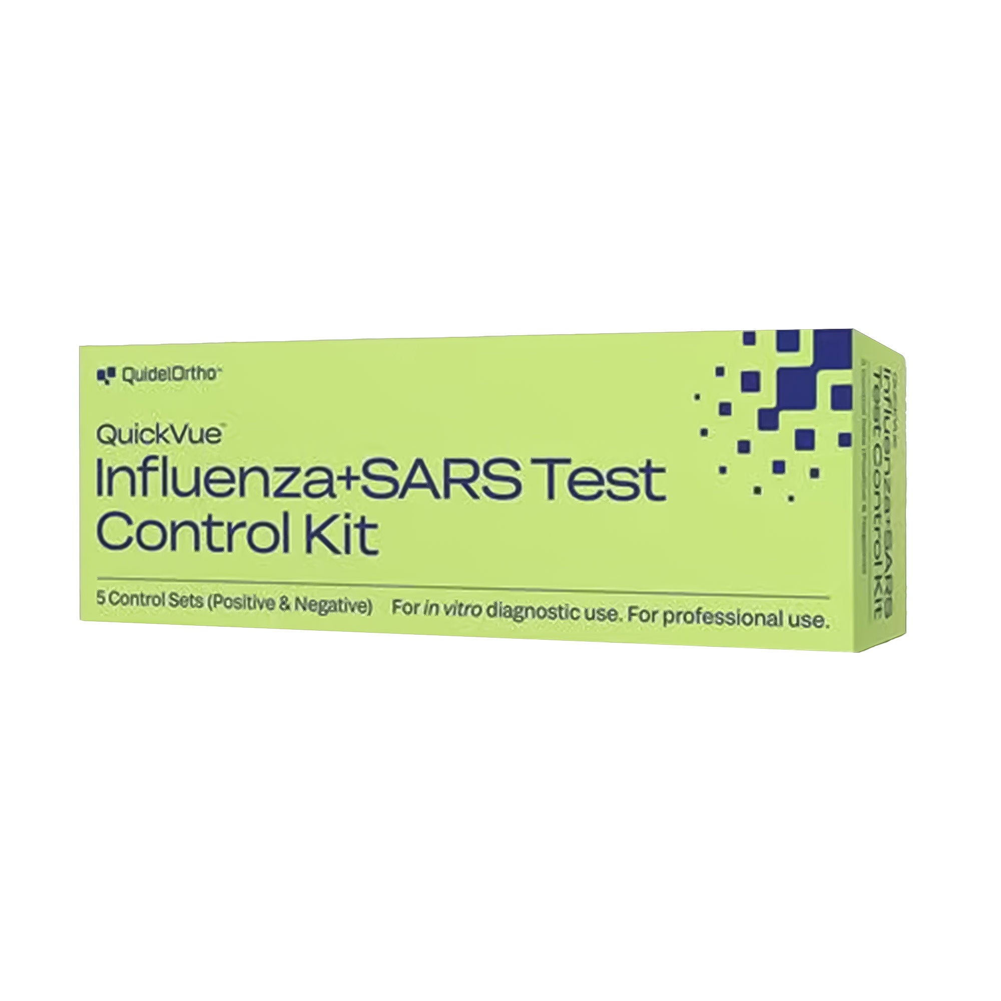 Quidel - 20519 Control Set QuickVue™ Influenza + SARS Positive Level / Negative Level 10 Swabs