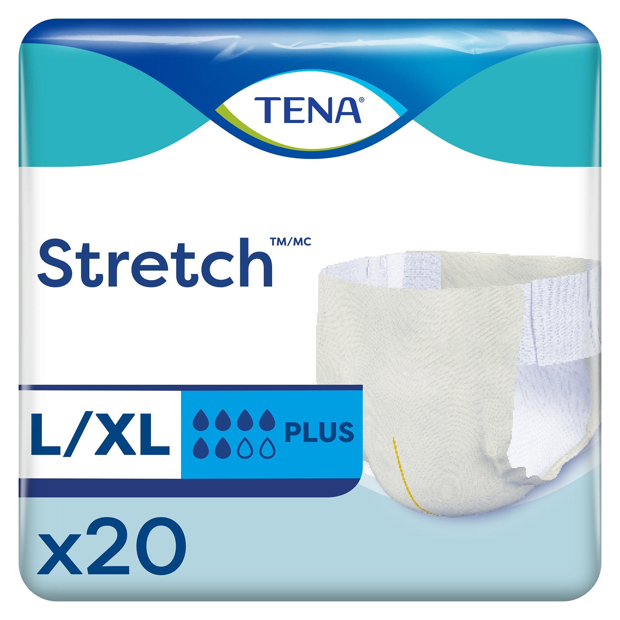 TENA Stretch Plus Incontinence Brief 67670 by Essity HMS North America