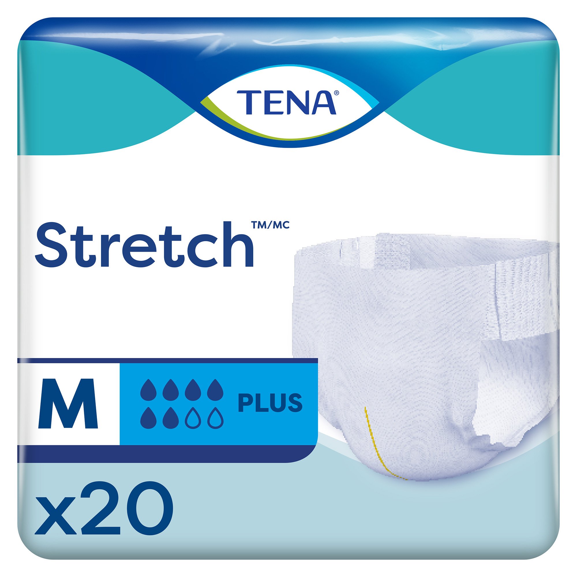 TENA Stretch Plus Incontinence Brief 67660 by Essity HMS North America