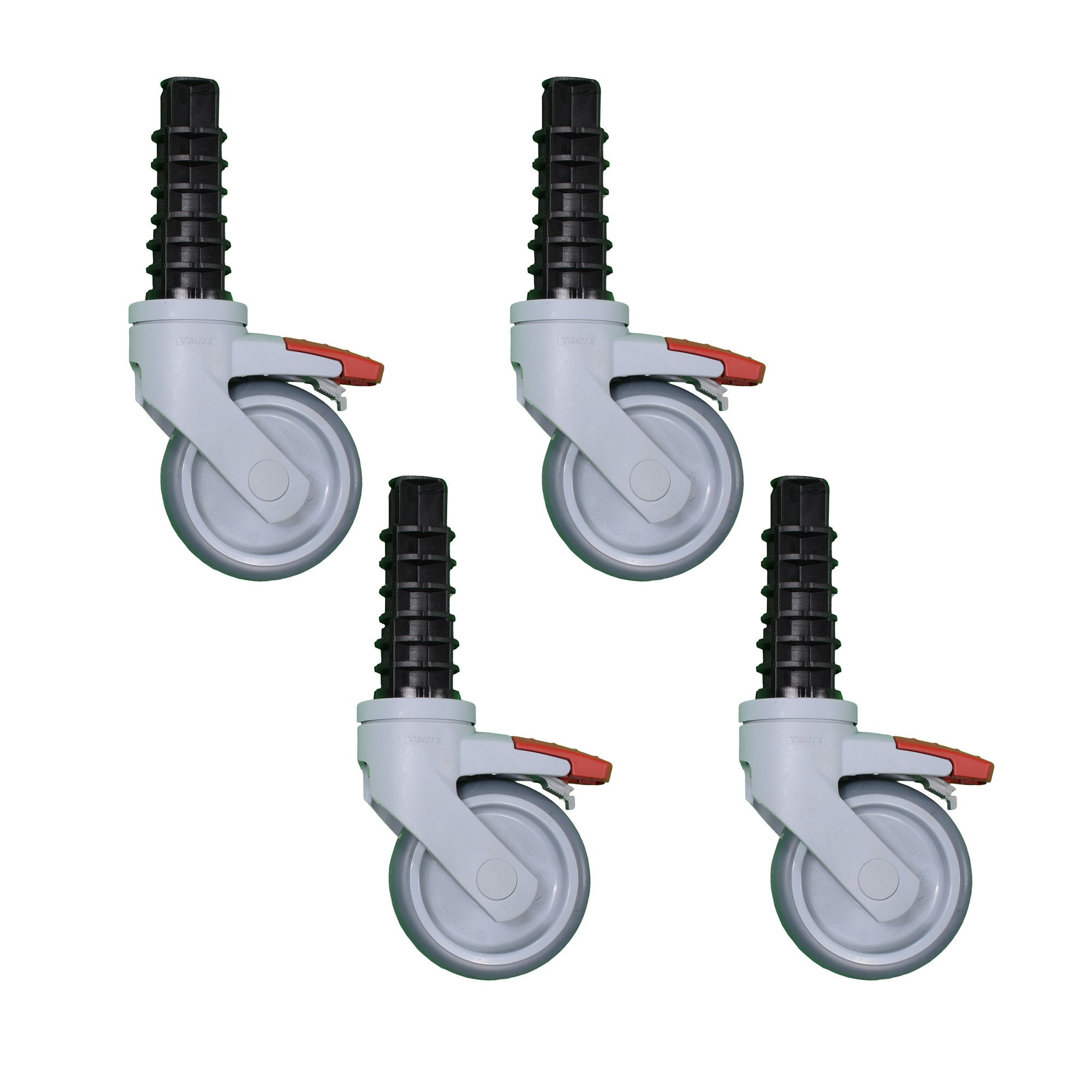 IPU - 3 MDI B TO 4 IPU Caster Upgrade For Shower Chair