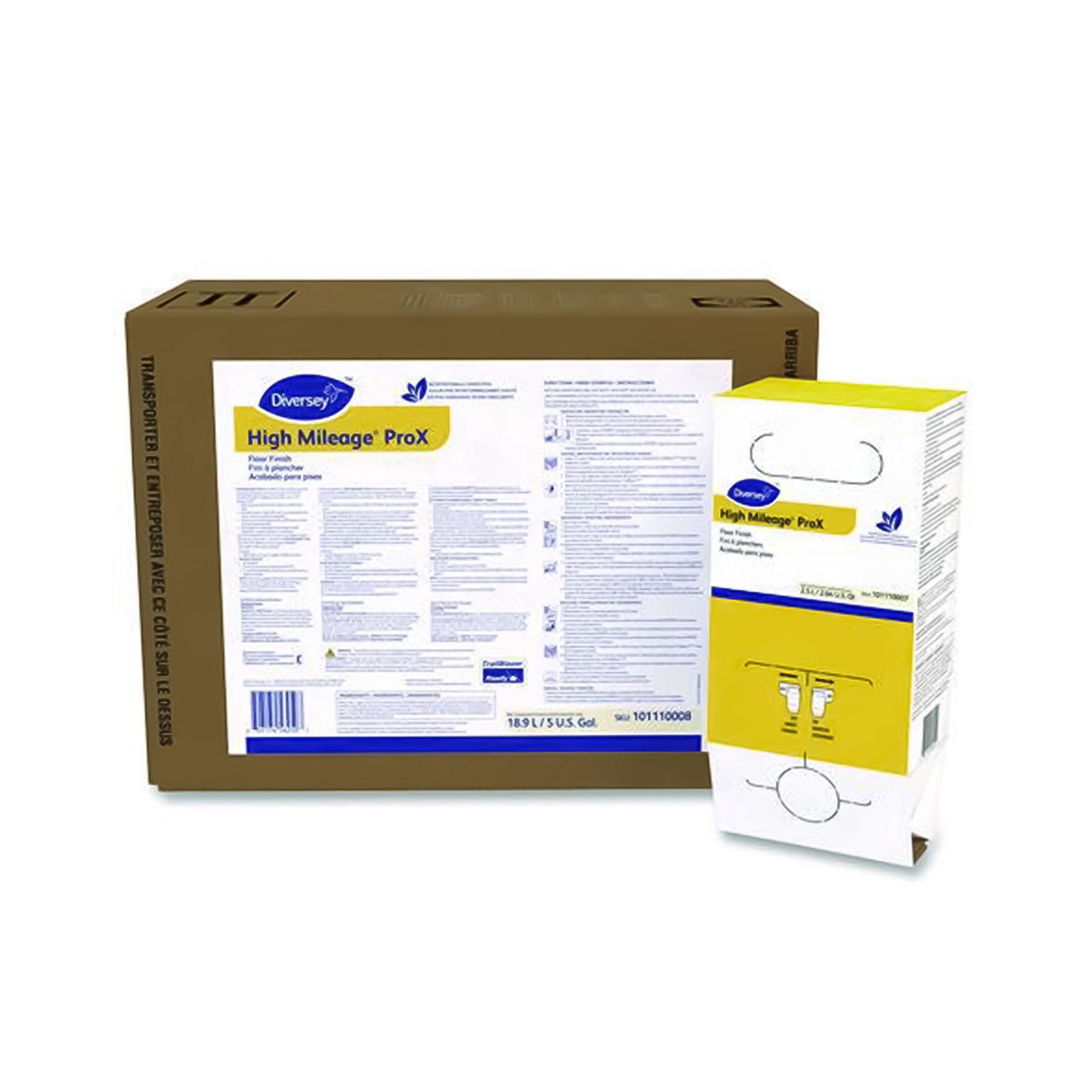 Essendant Co-United Stationers - DVS101110008 Floor Finish Diversey™ High Mileage ProX Liquid 640 oz. Bag In Box Solvent Scent Manual Pour