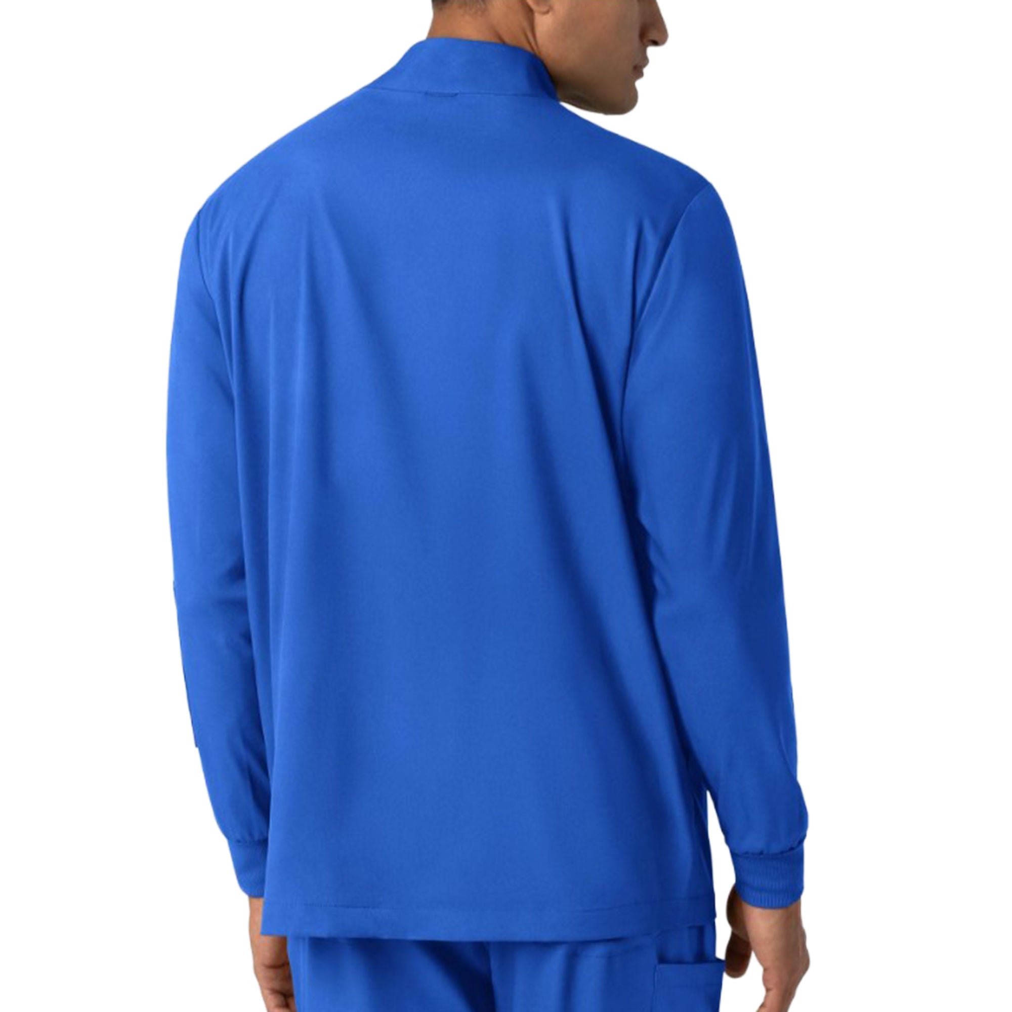 Fashion Seal Uniforms - 8351-ROYA-L Warm-Up Jacket Wink™ Boundless Royal Blue Large Hip Length 93% Polyester / 7% Spandex Reusable