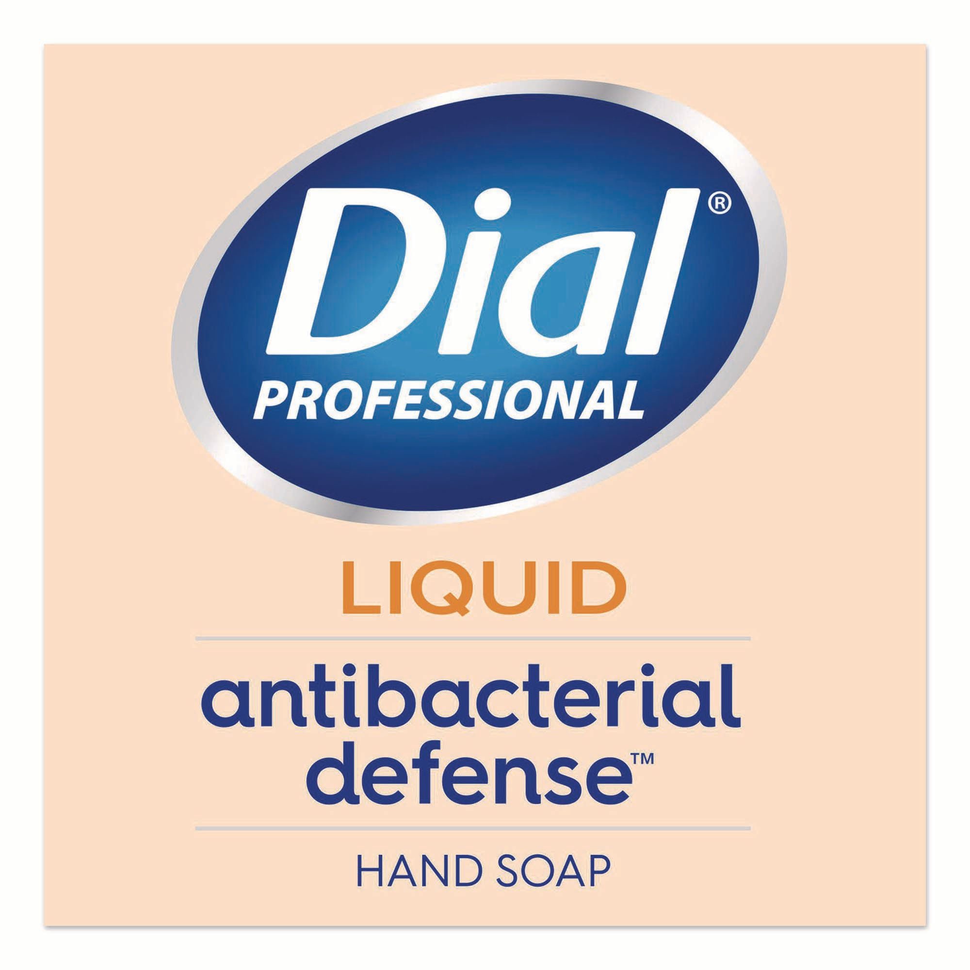 Essendant Co-United Stationers - DIA35470 Antibacterial Soap Dial® Professional Antibacterial Defense™ Gold + Aloe Liquid 11 oz. Pump Bottle Original Scent