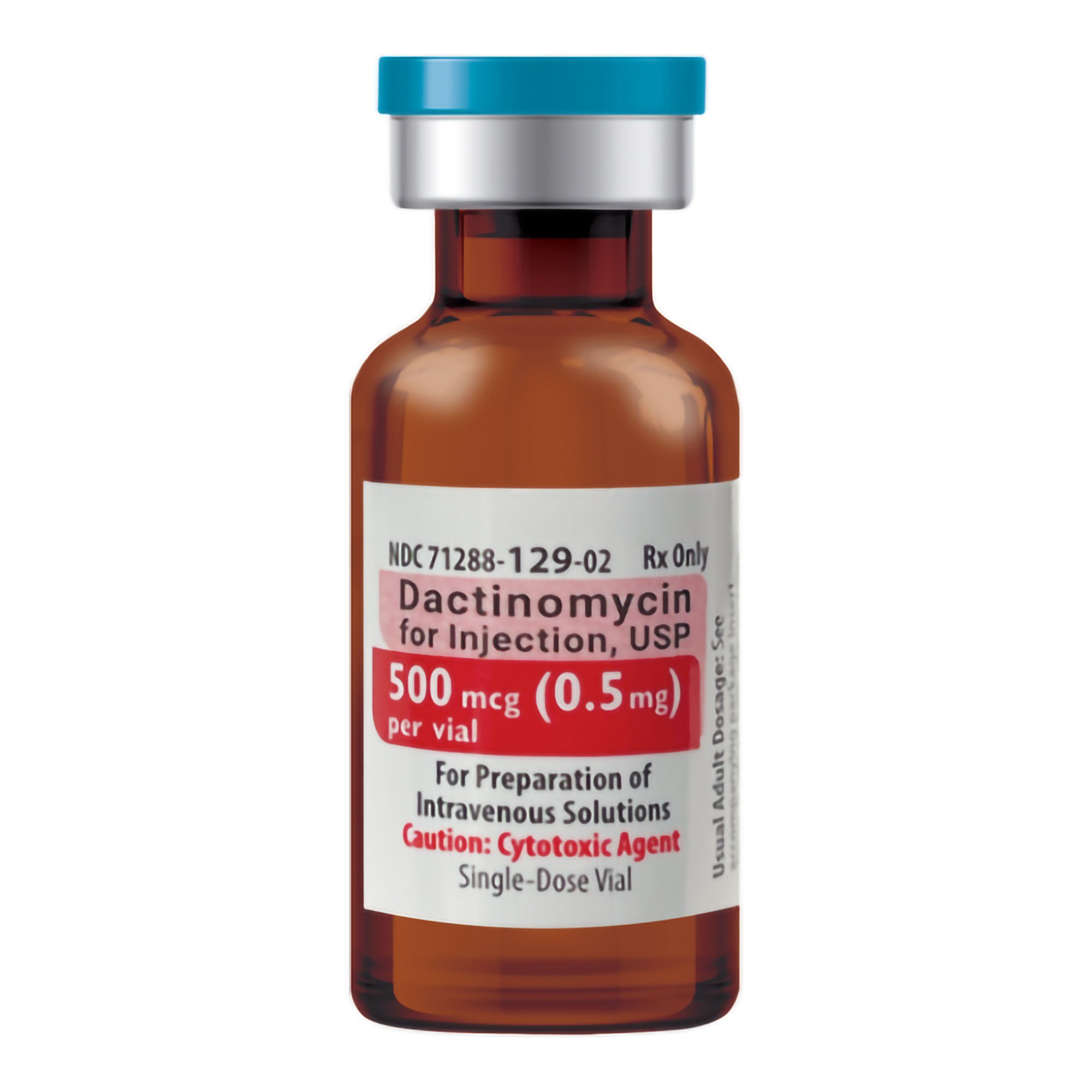 Meitheal Pharmaceuticals Inc - 71288012902 Dactinomycin 0.5 mg / mL Injection 1 mL