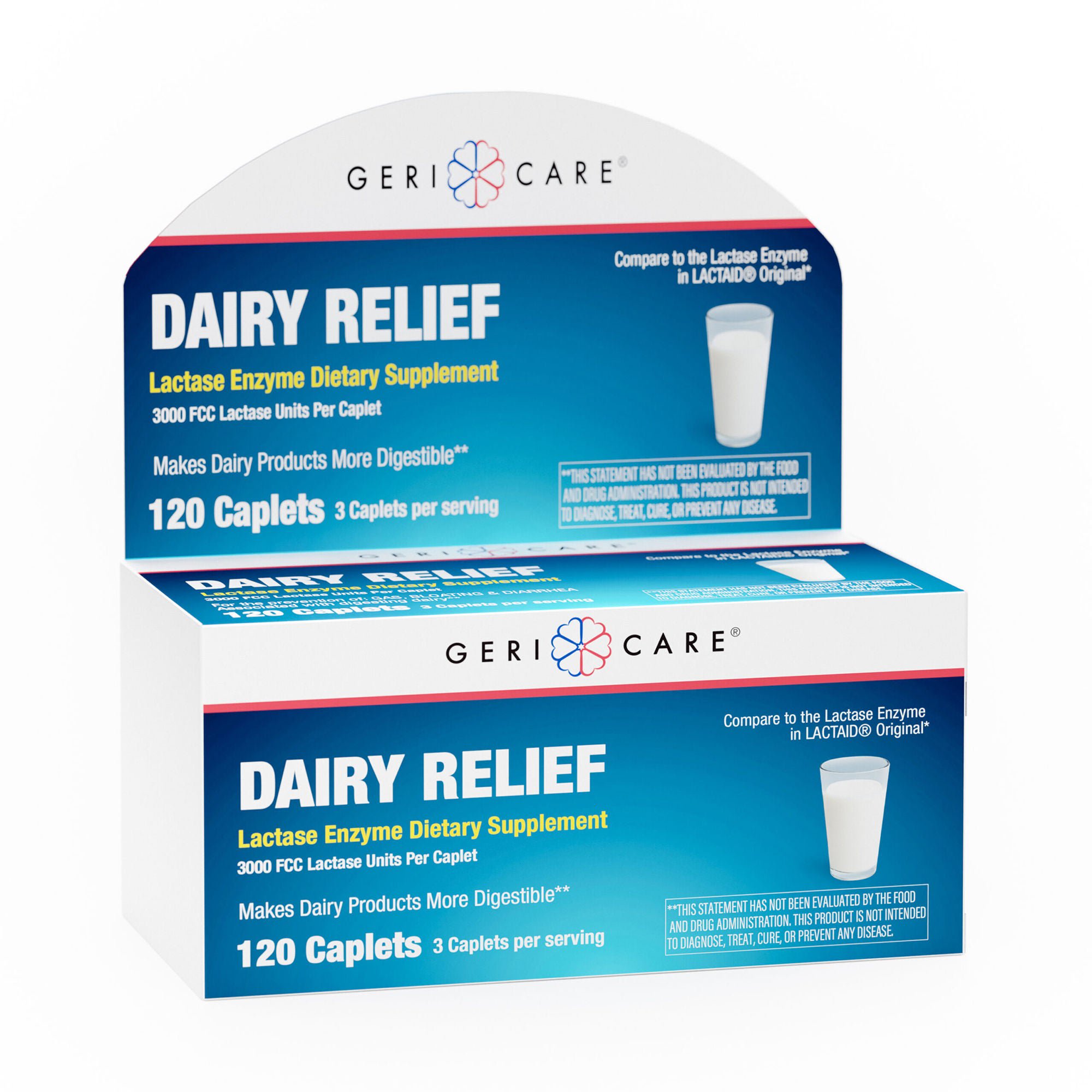 Geri-Care - 349-12-GCP Dietary Supplement Geri-Care® Lactase Enzyme 9