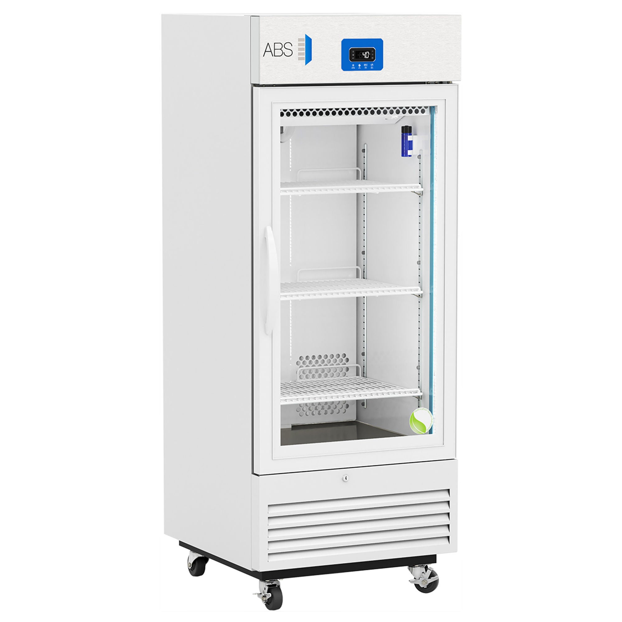 Horizon Scientific Inc - ABT-VS-LP-12 Premier Upright Refrigerator ABS® Laboratory Use 12 cu.ft 1 Glass Swing Door Cycle Defrost